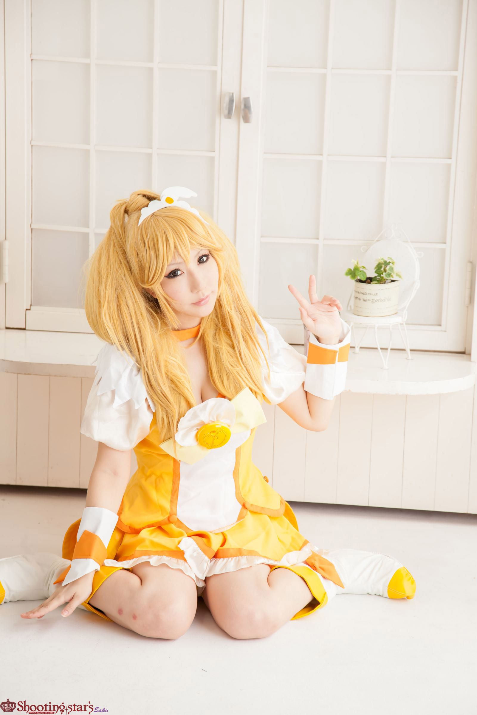 绫香サク (Saku サク Saku Ayaka) 《光之美少女》Cure Peace+Cure Beauty-图85