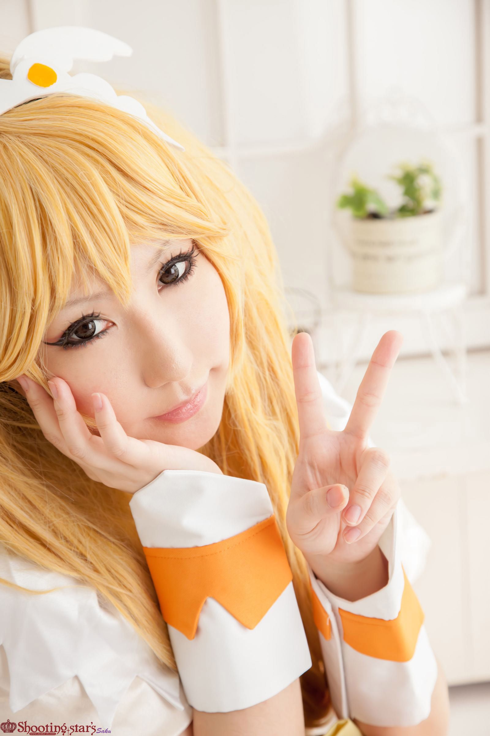 绫香サク (Saku サク Saku Ayaka) 《光之美少女》Cure Peace+Cure Beauty-图87