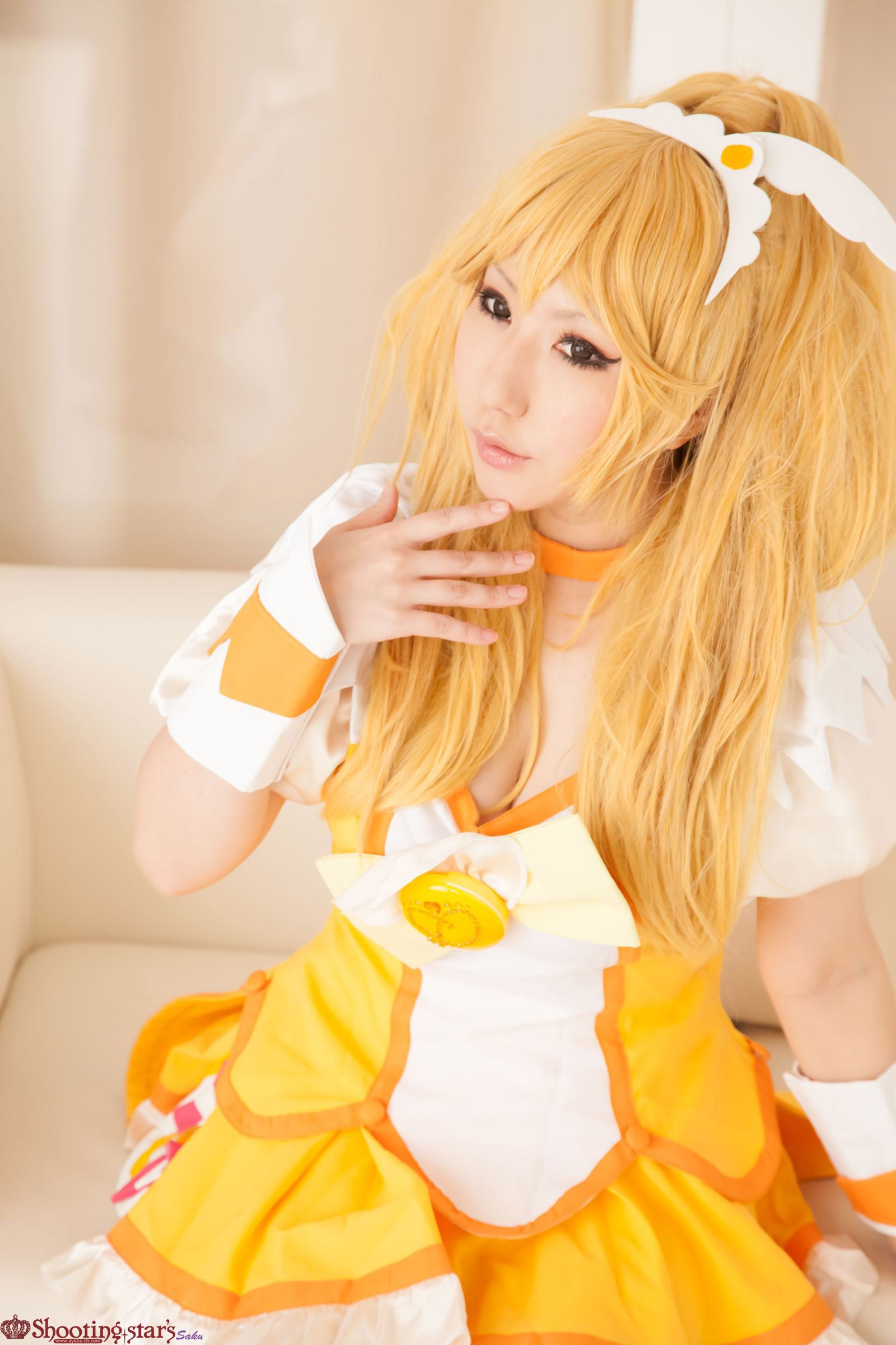 绫香サク (Saku サク Saku Ayaka) 《光之美少女》Cure Peace+Cure Beauty-图88