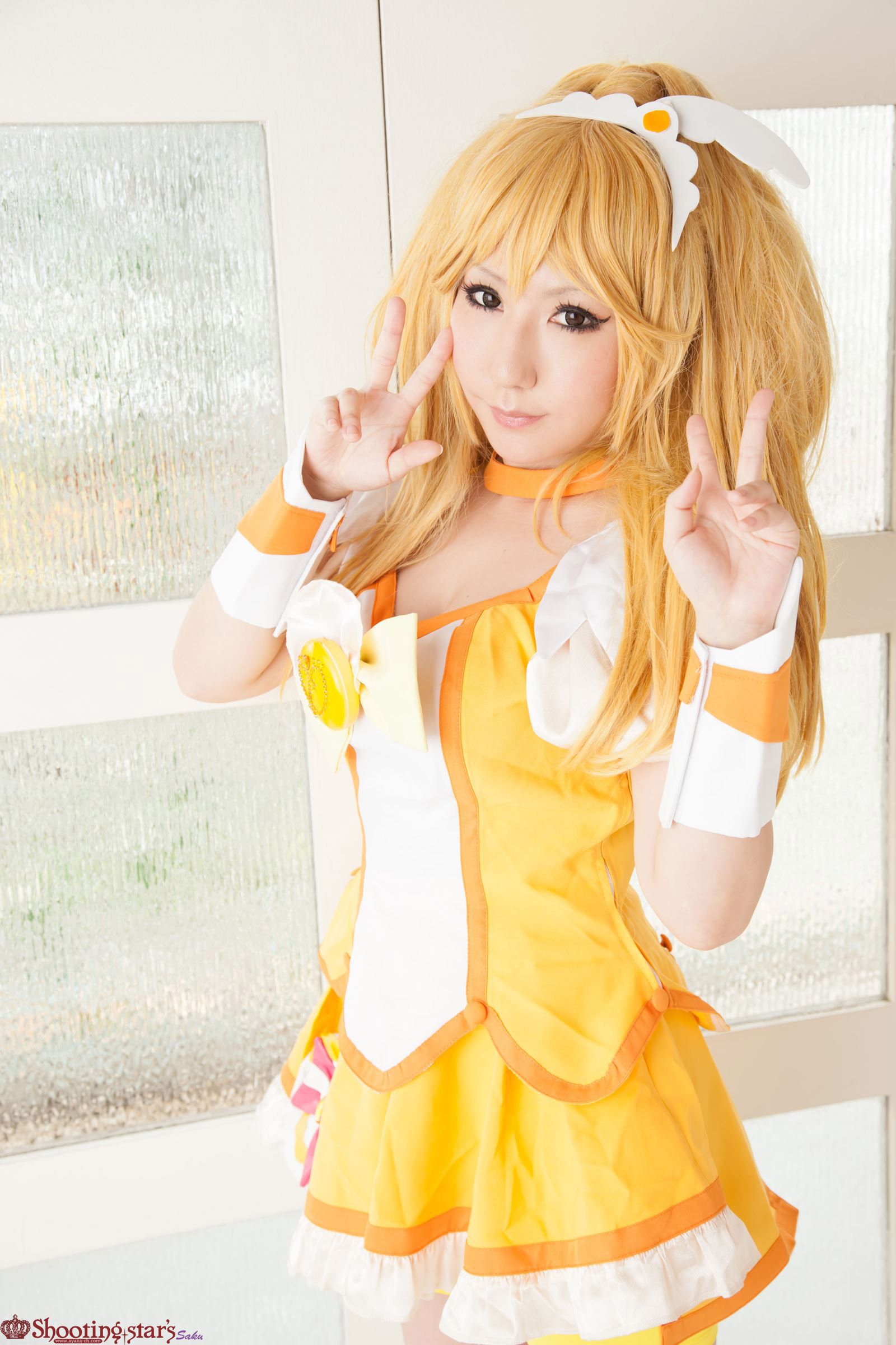 绫香サク (Saku サク Saku Ayaka) 《光之美少女》Cure Peace+Cure Beauty-图93