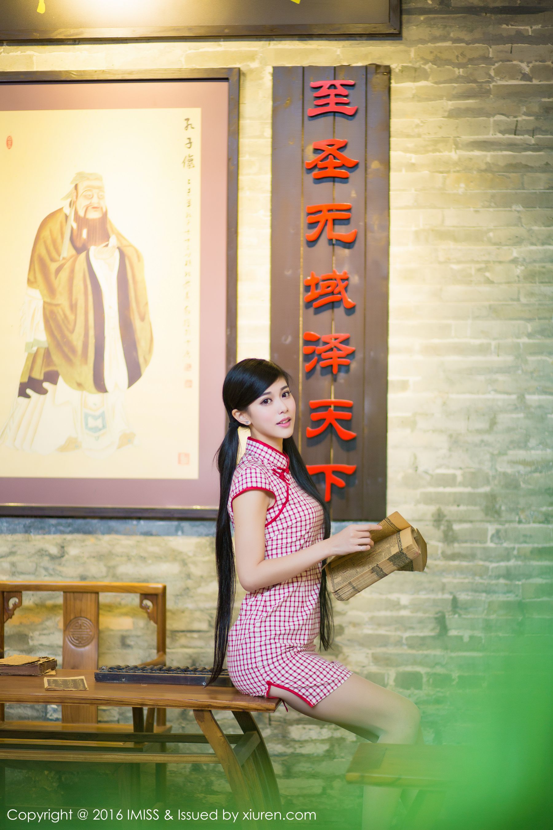 王曼妮、谭小雅《古典旗袍系列》 Vol.070-图21