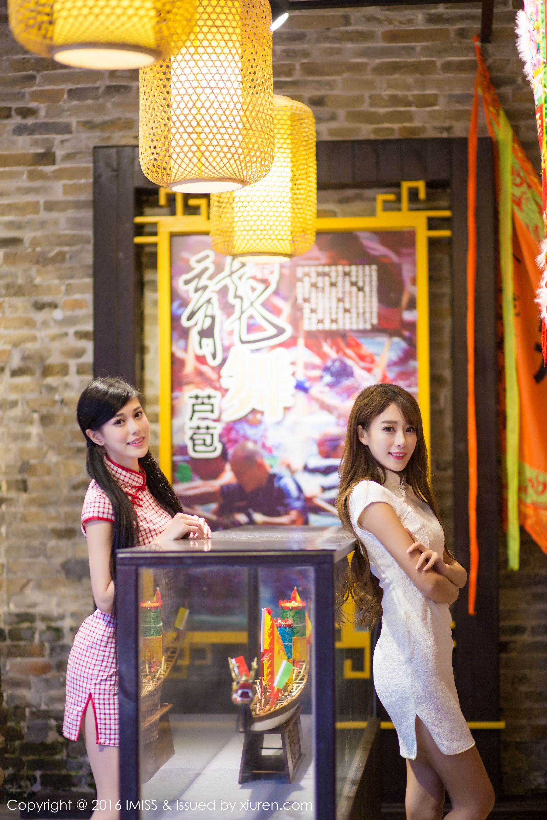 王曼妮、谭小雅《古典旗袍系列》 Vol.070-图44