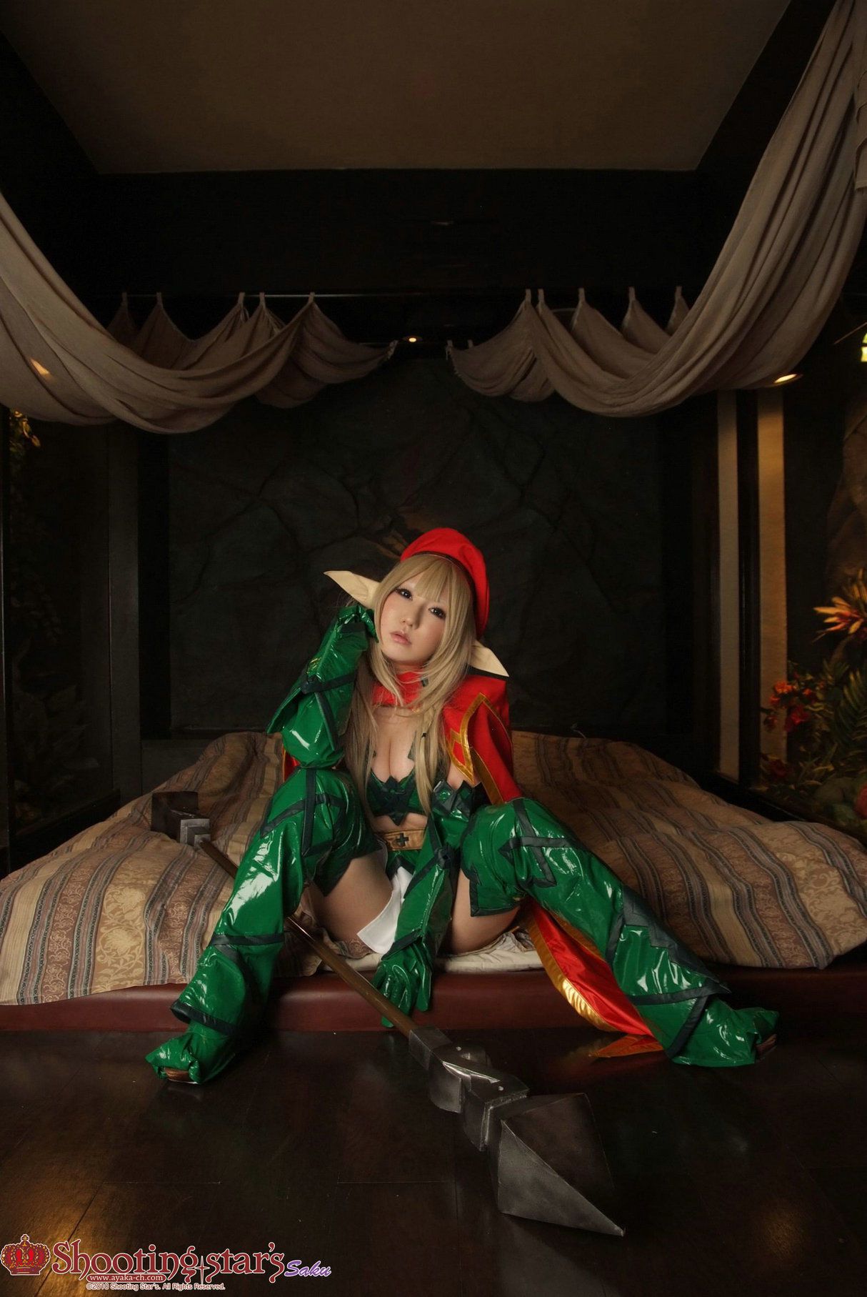 绫香サク (Saku サク Saku Ayaka) 《クイーンズブレイドQueen s Blade》アイリ & Alleyne-图118
