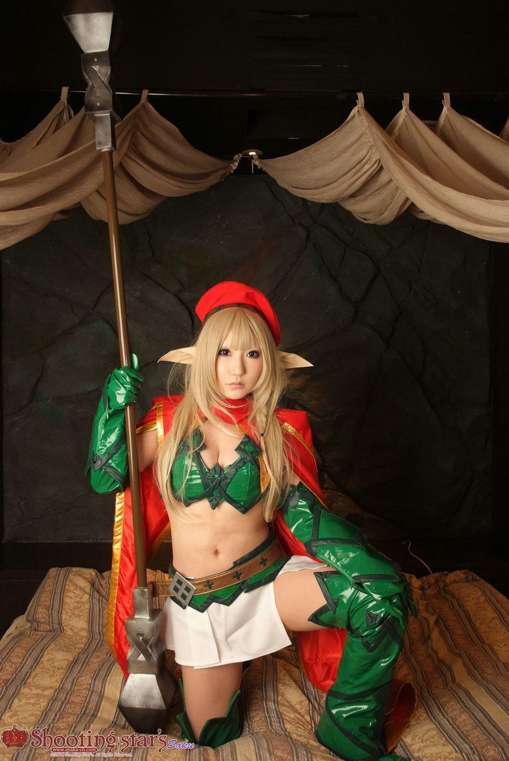 绫香サク (Saku サク Saku Ayaka) 《クイーンズブレイドQueen s Blade》アイリ & Alleyne-图121