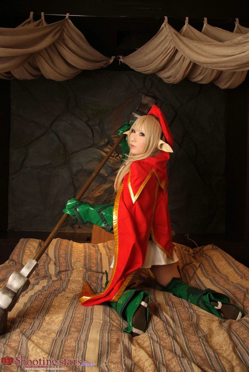 绫香サク (Saku サク Saku Ayaka) 《クイーンズブレイドQueen s Blade》アイリ & Alleyne-图122