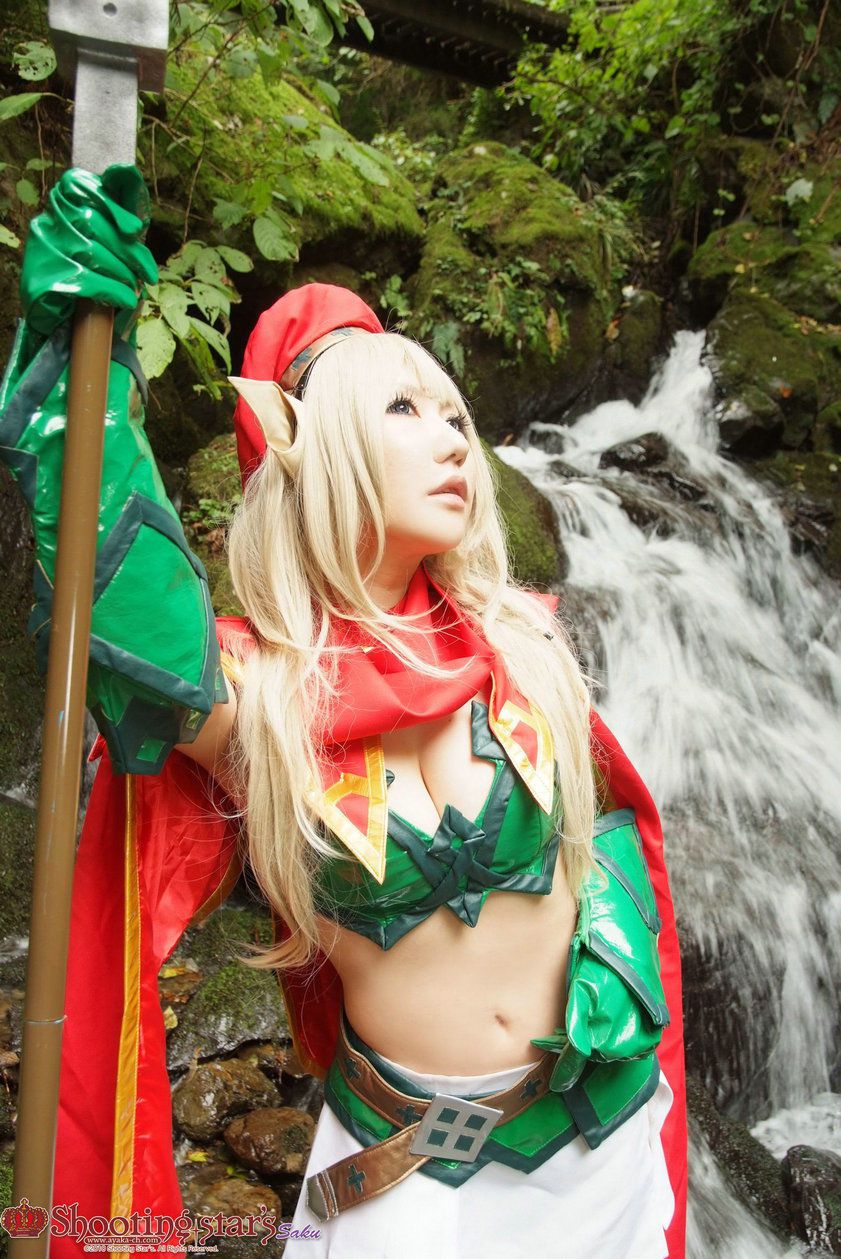 绫香サク (Saku サク Saku Ayaka) 《クイーンズブレイドQueen s Blade》アイリ & Alleyne-图127