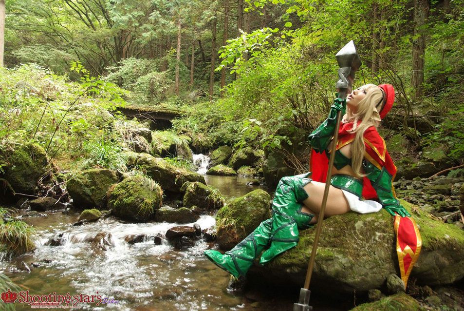 绫香サク (Saku サク Saku Ayaka) 《クイーンズブレイドQueen s Blade》アイリ & Alleyne-图128