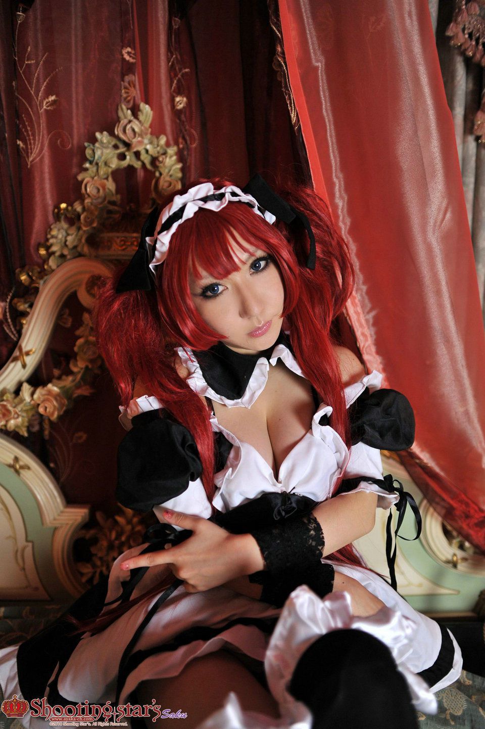 绫香サク (Saku サク Saku Ayaka) 《クイーンズブレイドQueen s Blade》アイリ & Alleyne-图15