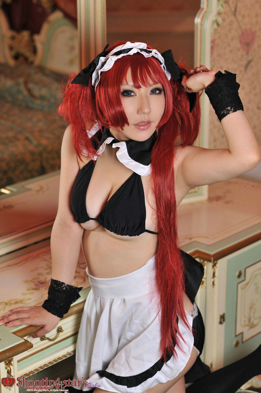 绫香サク (Saku サク Saku Ayaka) 《クイーンズブレイドQueen s Blade》アイリ & Alleyne-图47