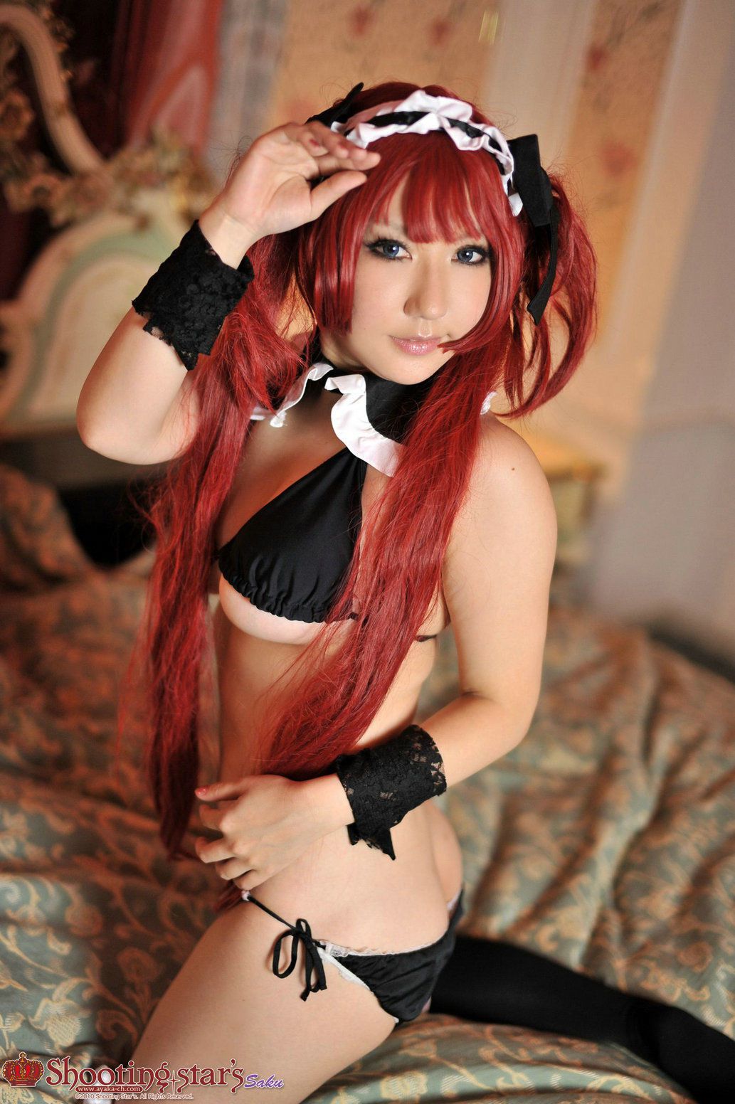 绫香サク (Saku サク Saku Ayaka) 《クイーンズブレイドQueen s Blade》アイリ & Alleyne-图63