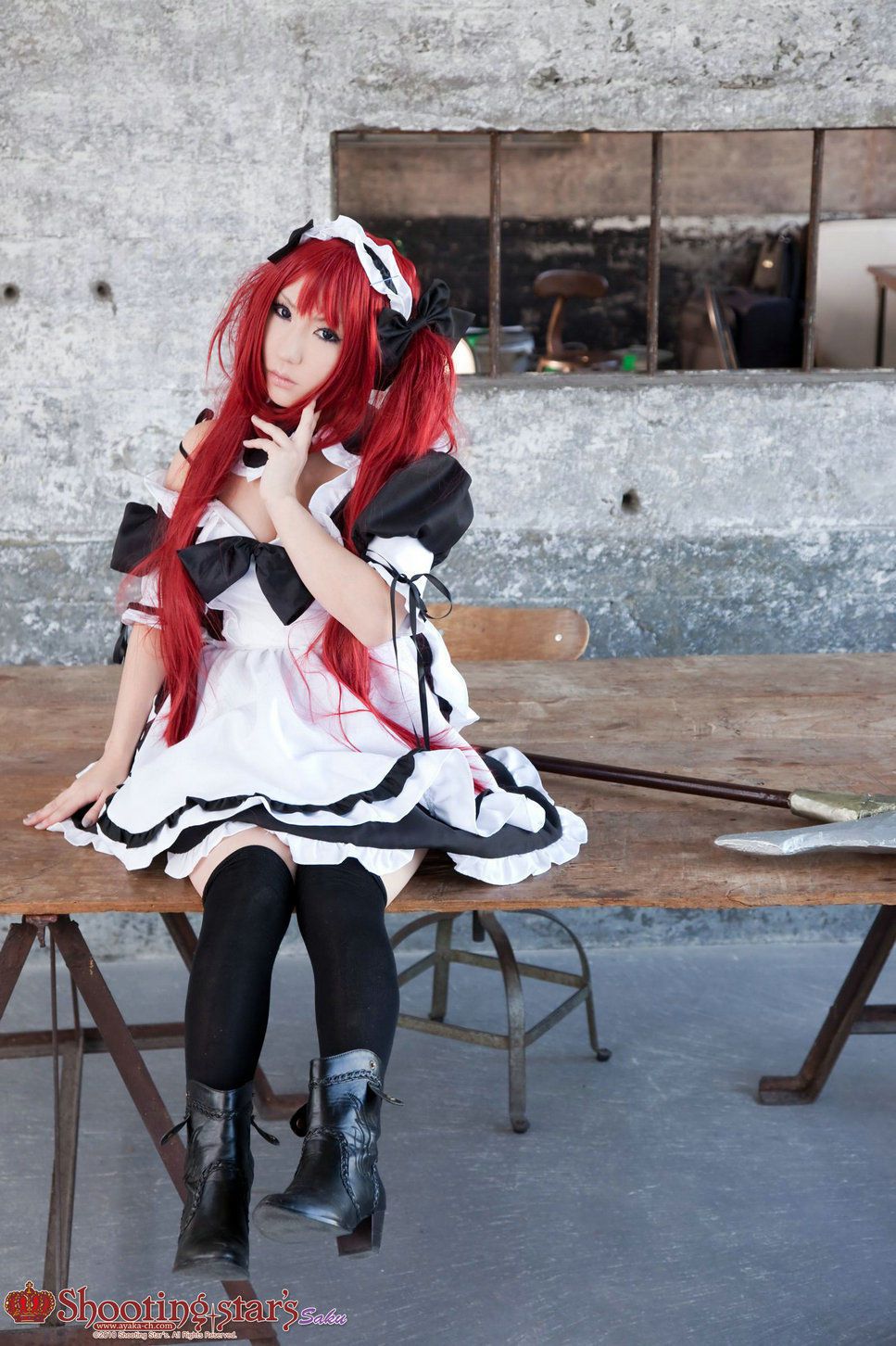 绫香サク (Saku サク Saku Ayaka) 《クイーンズブレイドQueen s Blade》アイリ & Alleyne-图66