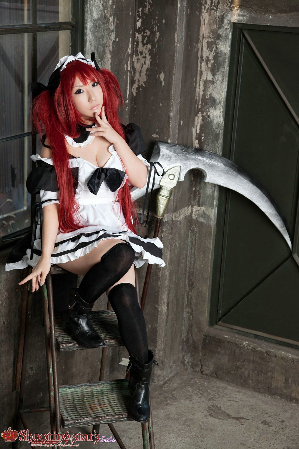 绫香サク (Saku サク Saku Ayaka) 《クイーンズブレイドQueen s Blade》アイリ & Alleyne-图75