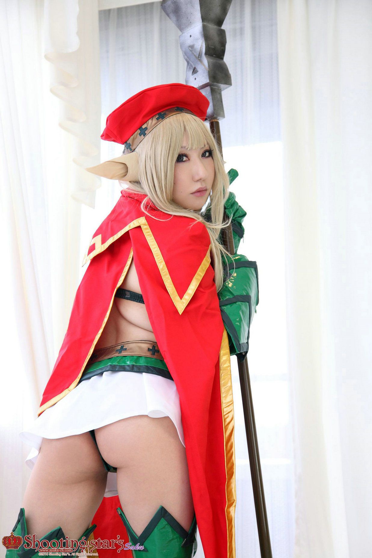 绫香サク (Saku サク Saku Ayaka) 《クイーンズブレイドQueen s Blade》アイリ & Alleyne-图77