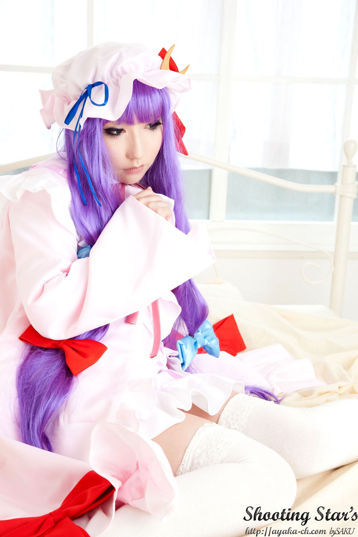 绫香サク (Saku サク Saku Ayaka) 《東方Project》Izayoi Sakuya + Patchouli Knowledge-图10