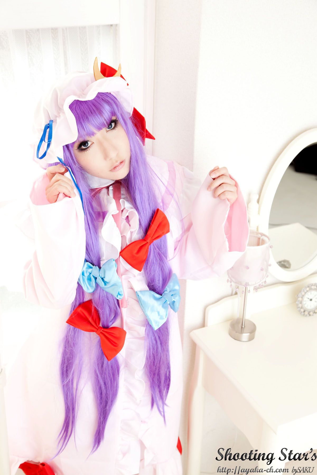 绫香サク (Saku サク Saku Ayaka) 《東方Project》Izayoi Sakuya + Patchouli Knowledge-图12