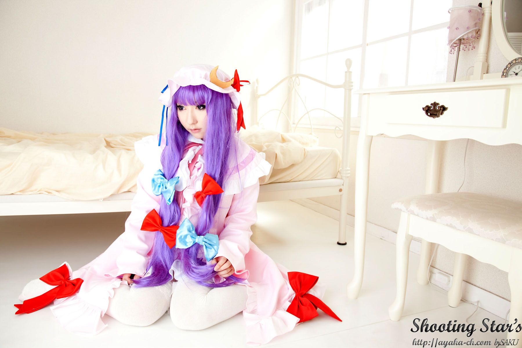 绫香サク (Saku サク Saku Ayaka) 《東方Project》Izayoi Sakuya + Patchouli Knowledge-图16