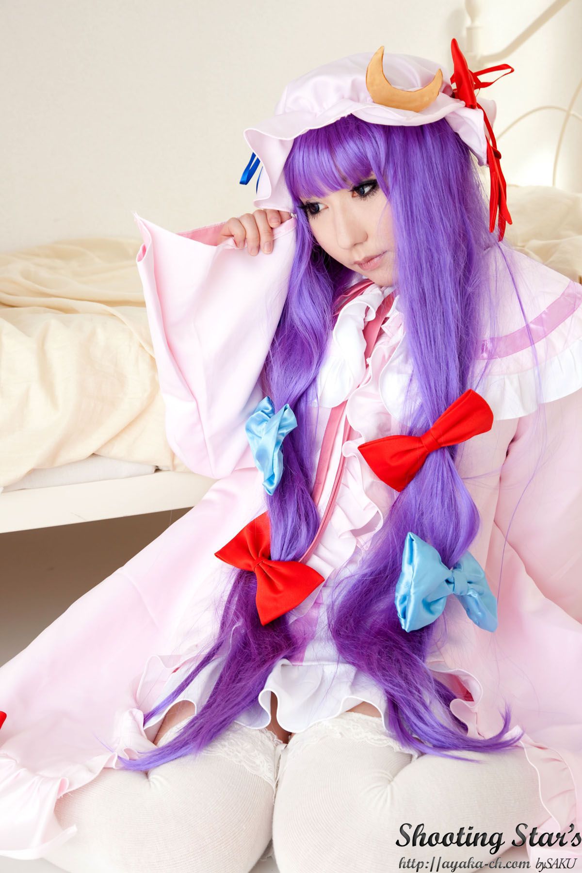 绫香サク (Saku サク Saku Ayaka) 《東方Project》Izayoi Sakuya + Patchouli Knowledge-图18