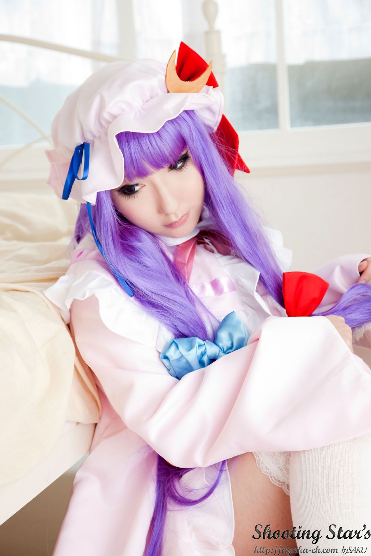 绫香サク (Saku サク Saku Ayaka) 《東方Project》Izayoi Sakuya + Patchouli Knowledge-图23