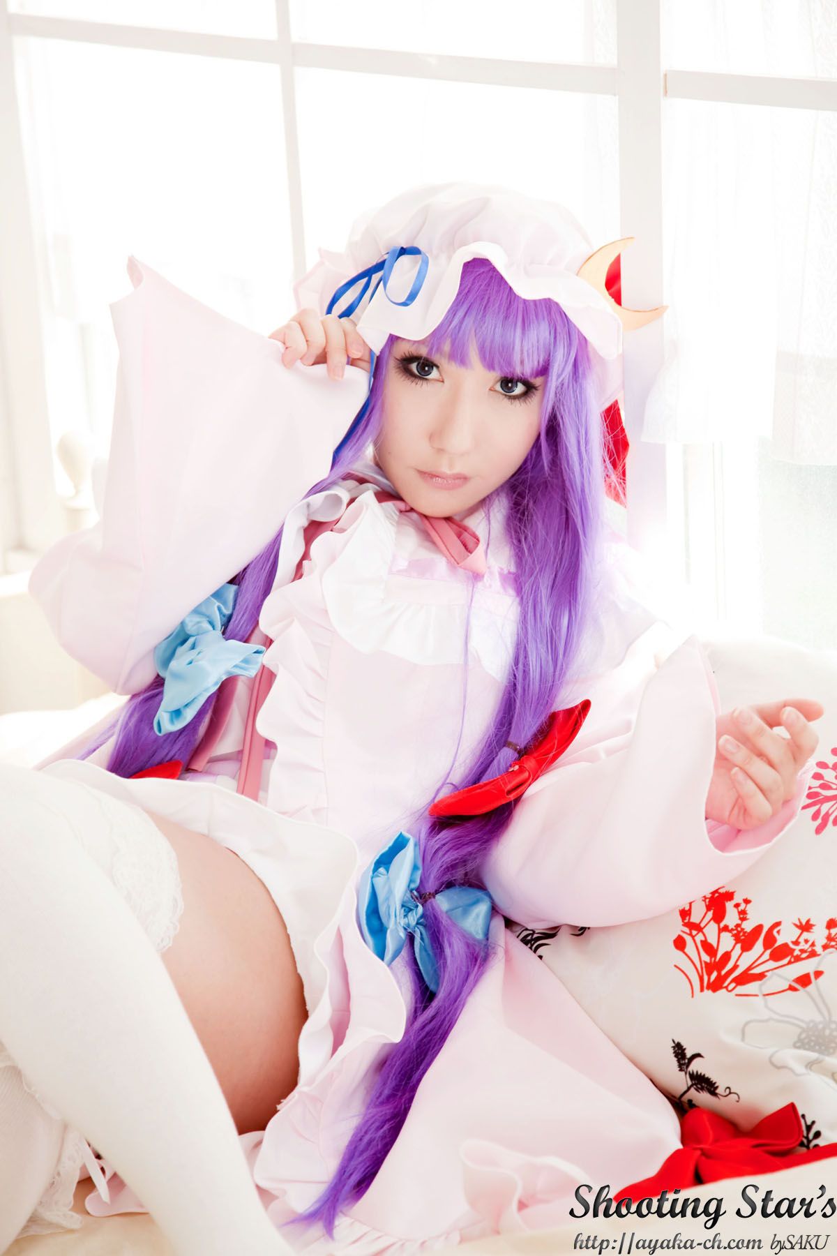 绫香サク (Saku サク Saku Ayaka) 《東方Project》Izayoi Sakuya + Patchouli Knowledge-图35