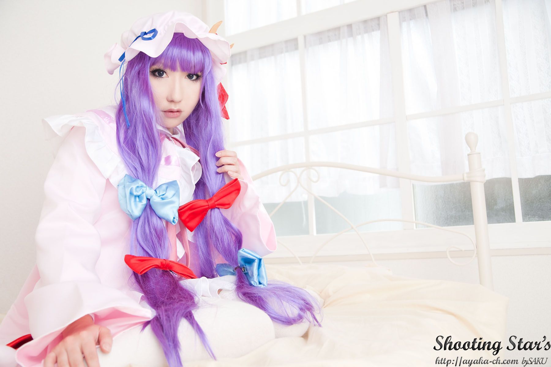 绫香サク (Saku サク Saku Ayaka) 《東方Project》Izayoi Sakuya + Patchouli Knowledge-图5