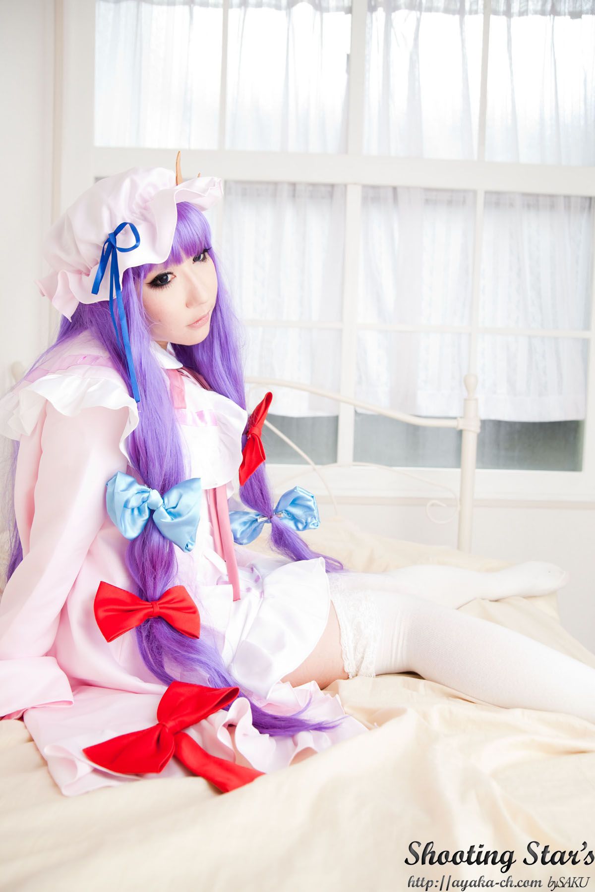 绫香サク (Saku サク Saku Ayaka) 《東方Project》Izayoi Sakuya + Patchouli Knowledge-图6