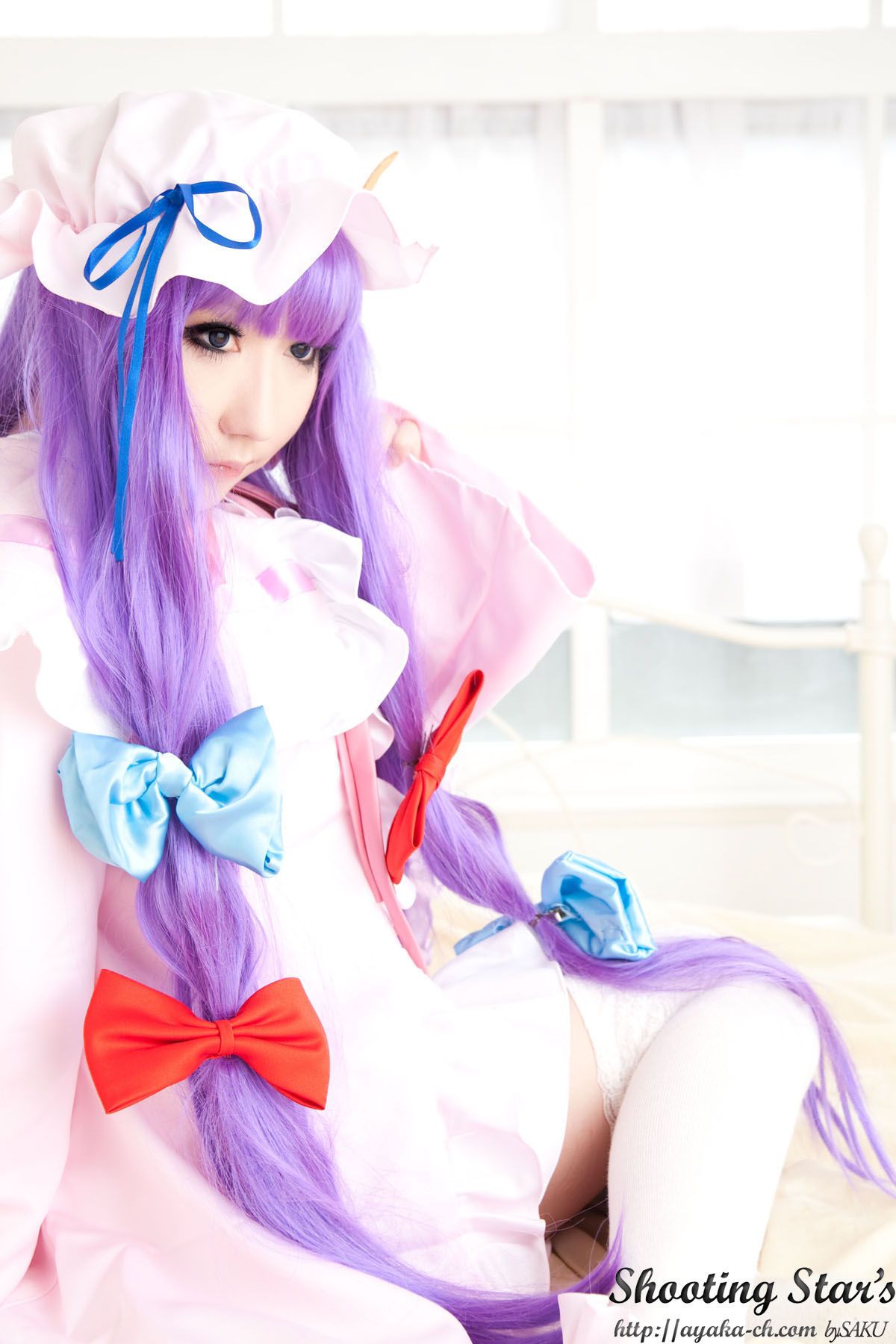 绫香サク (Saku サク Saku Ayaka) 《東方Project》Izayoi Sakuya + Patchouli Knowledge-图7
