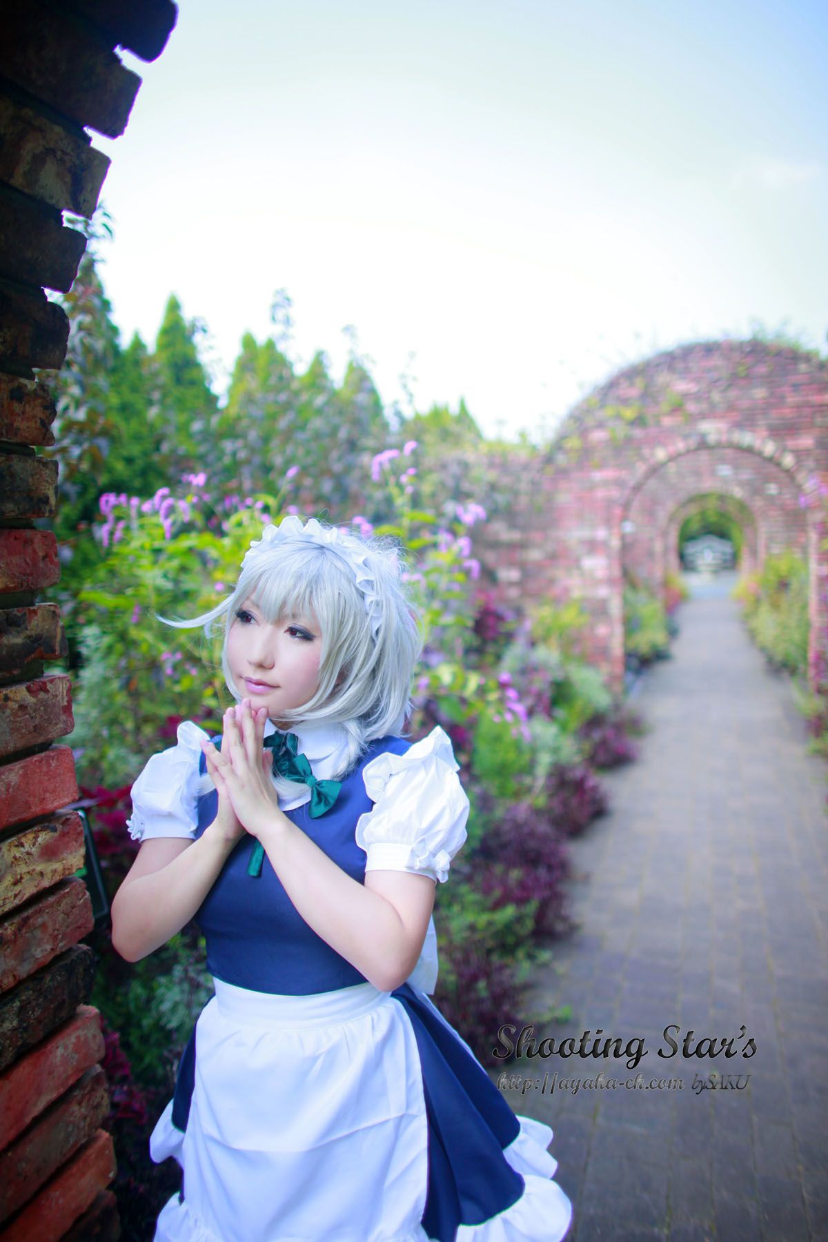 绫香サク (Saku サク Saku Ayaka) 《東方Project》Izayoi Sakuya + Patchouli Knowledge-图80