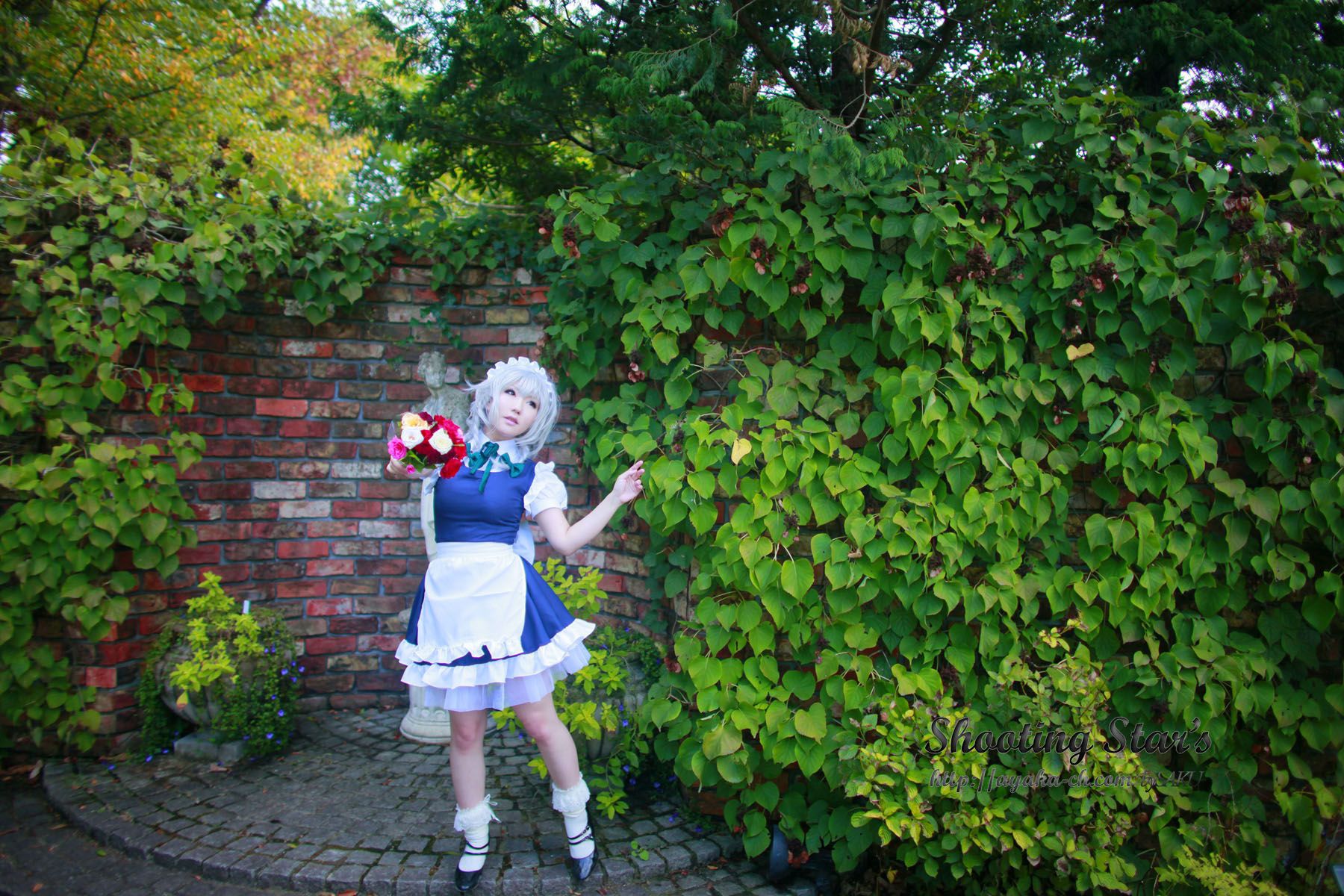 绫香サク (Saku サク Saku Ayaka) 《東方Project》Izayoi Sakuya + Patchouli Knowledge-图83