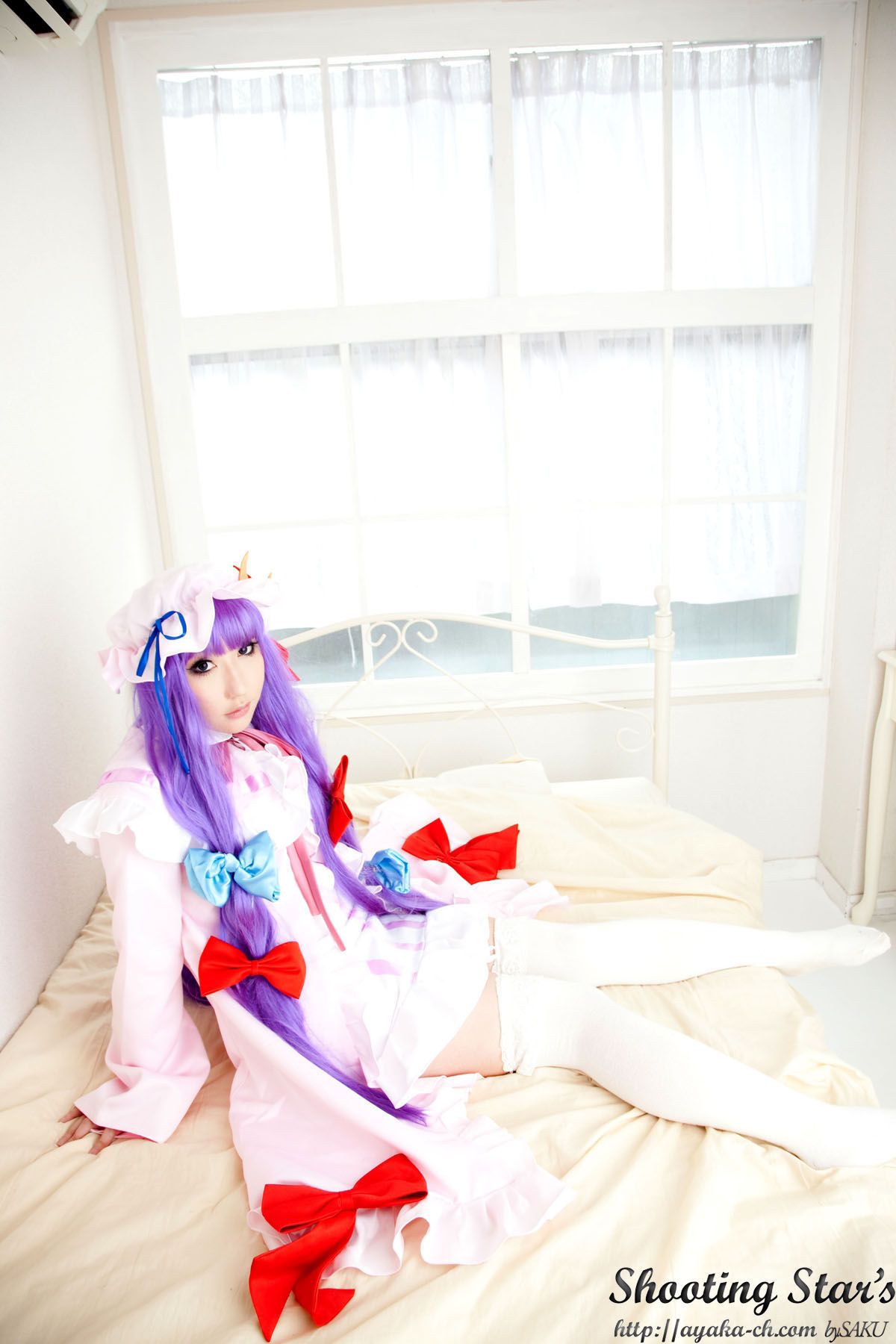 绫香サク (Saku サク Saku Ayaka) 《東方Project》Izayoi Sakuya + Patchouli Knowledge-图8