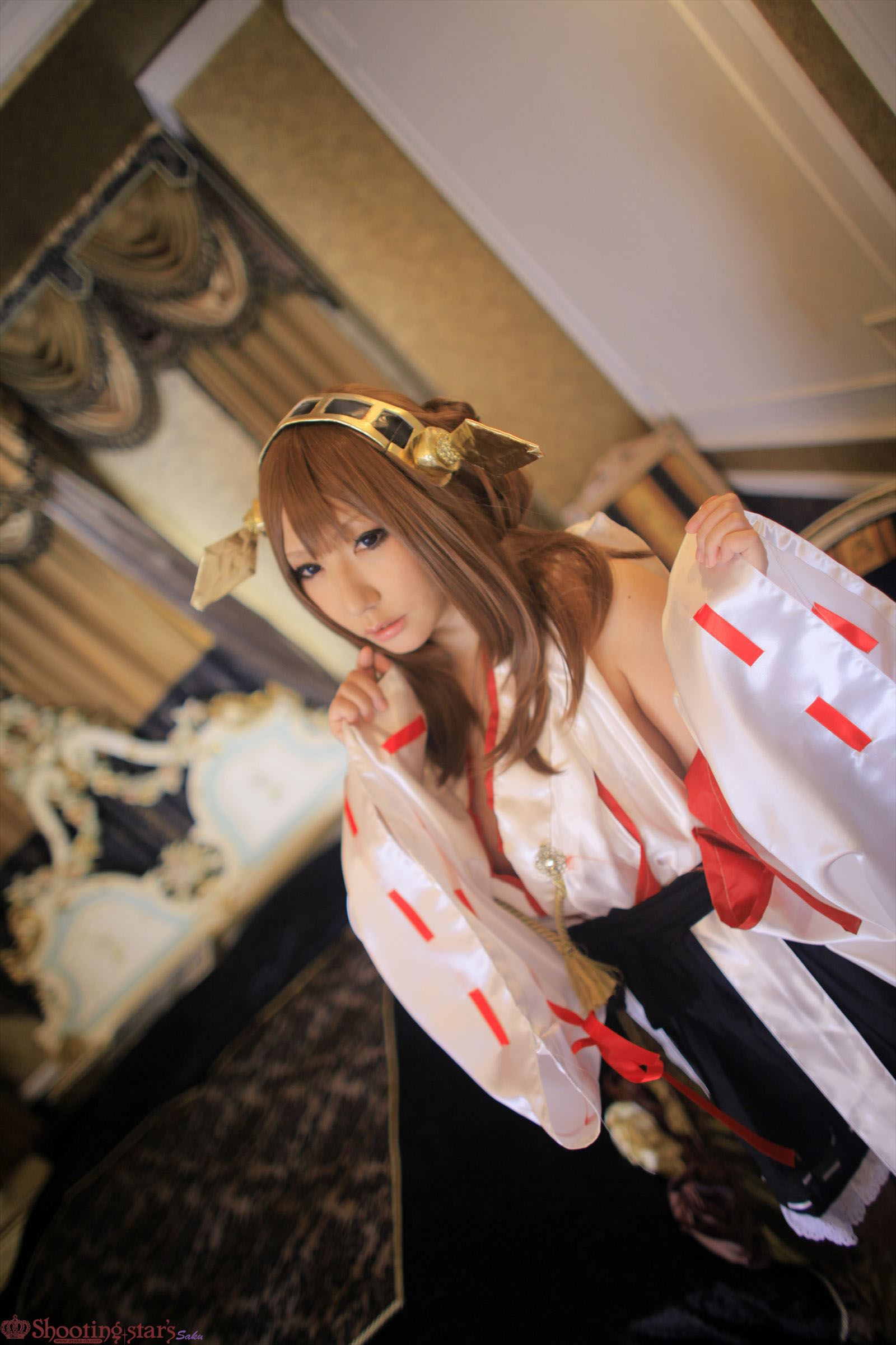サク Saku Ayaka 《艦隊これくしょん》Kongou(金剛) 第三部-图9