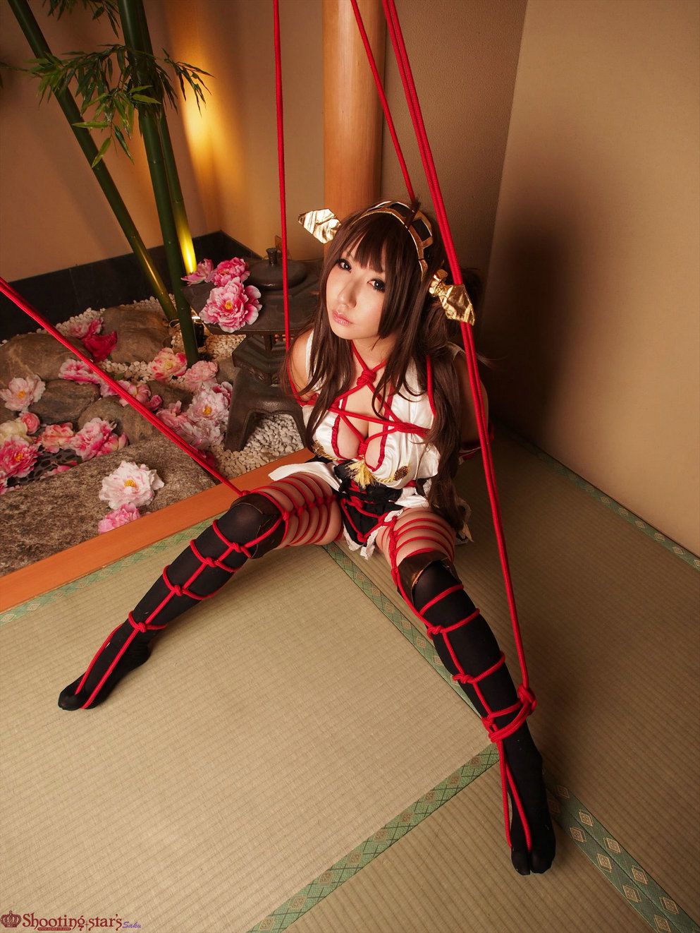 サク Saku Ayaka 《艦隊これくしょん》Kongou(金剛) 第三部-图99