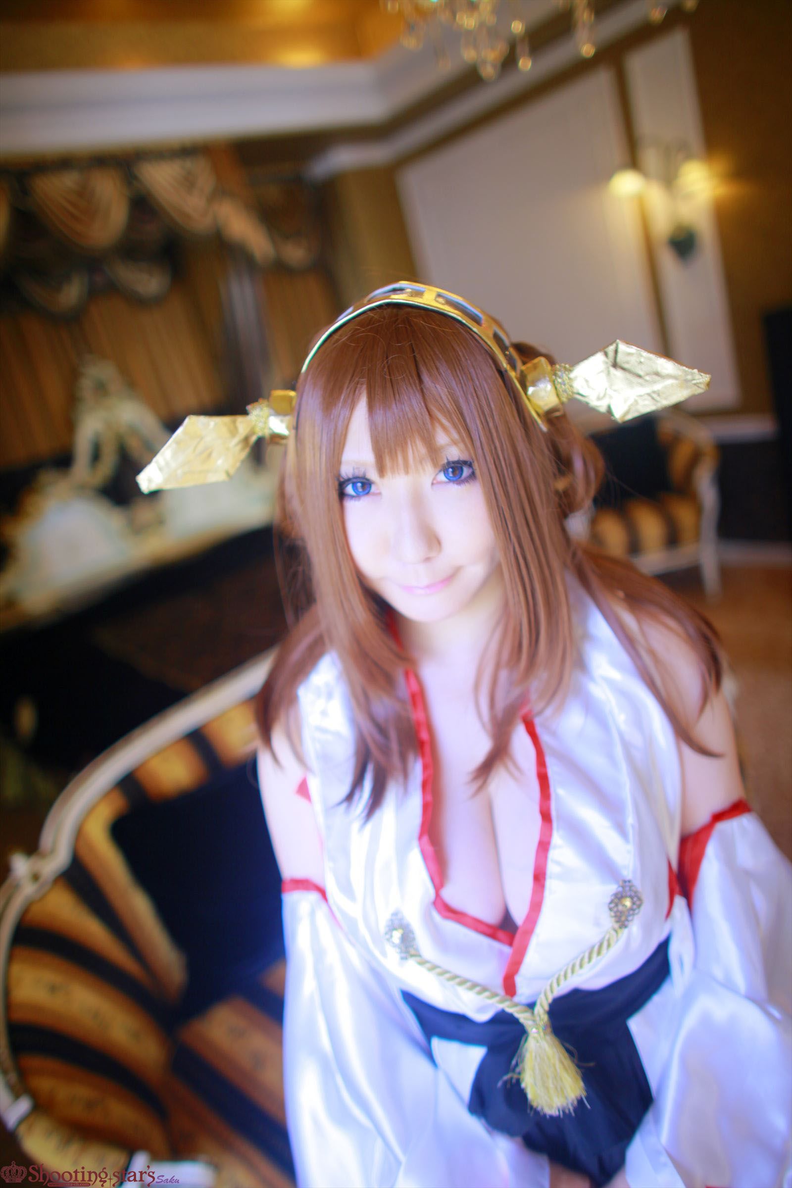 サク Saku Ayaka 《艦隊これくしょん》Kongou(金剛) 第三部-图10