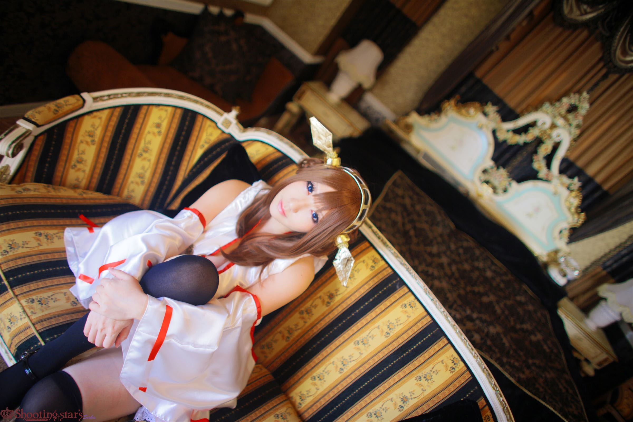 サク Saku Ayaka 《艦隊これくしょん》Kongou(金剛) 第三部-图13