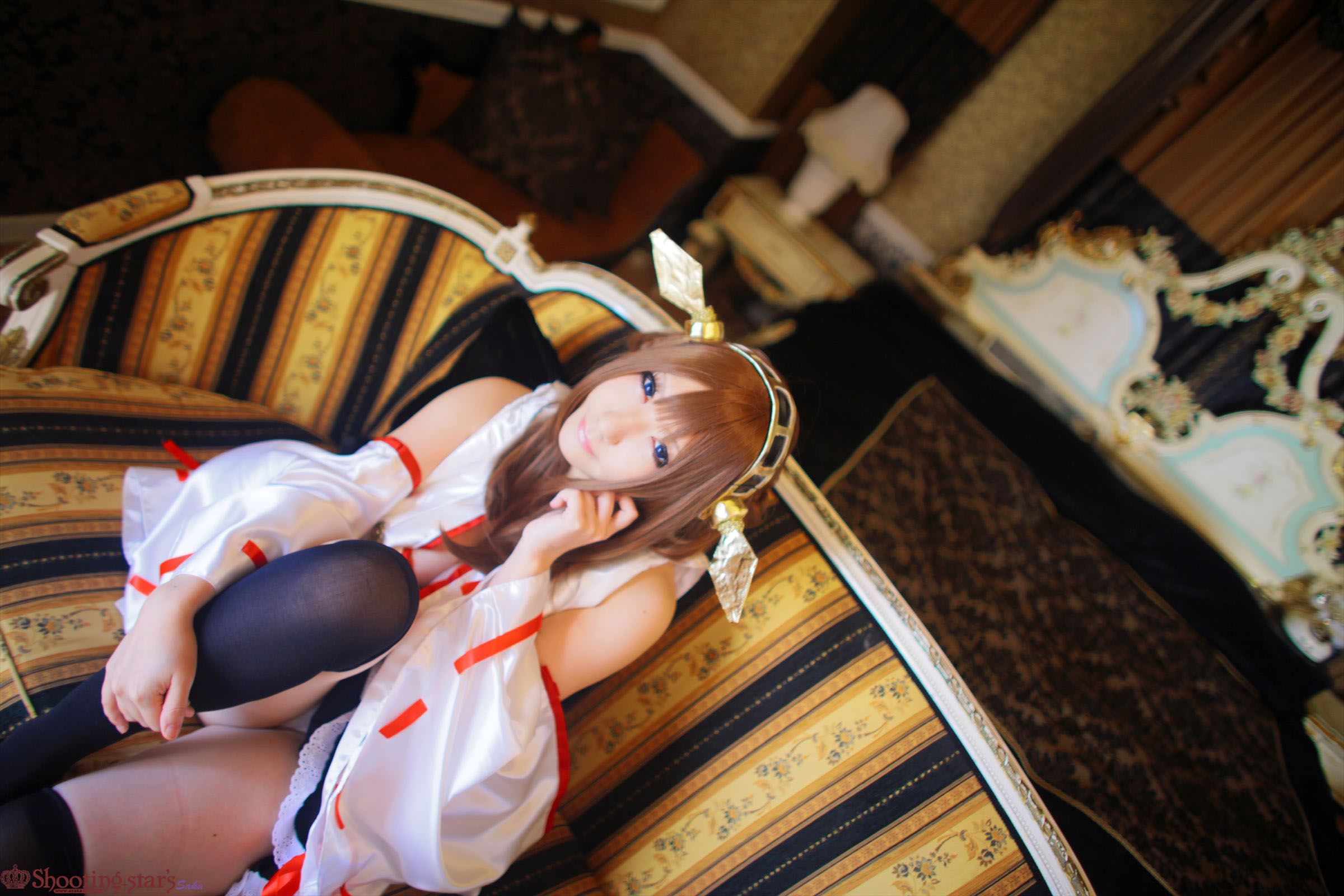 サク Saku Ayaka 《艦隊これくしょん》Kongou(金剛) 第三部-图14