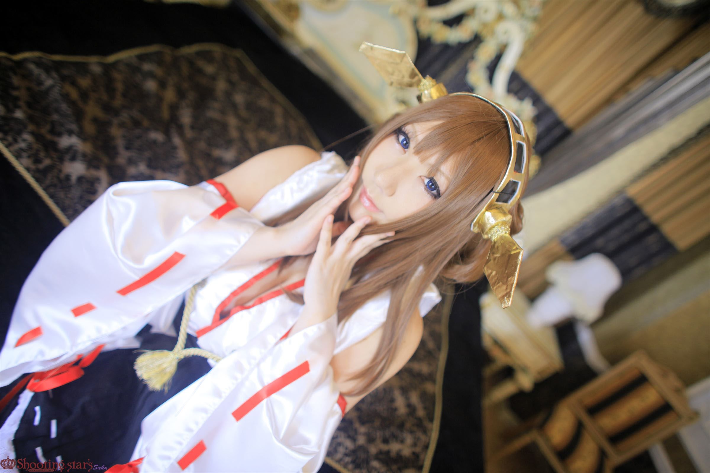 サク Saku Ayaka 《艦隊これくしょん》Kongou(金剛) 第三部-图1