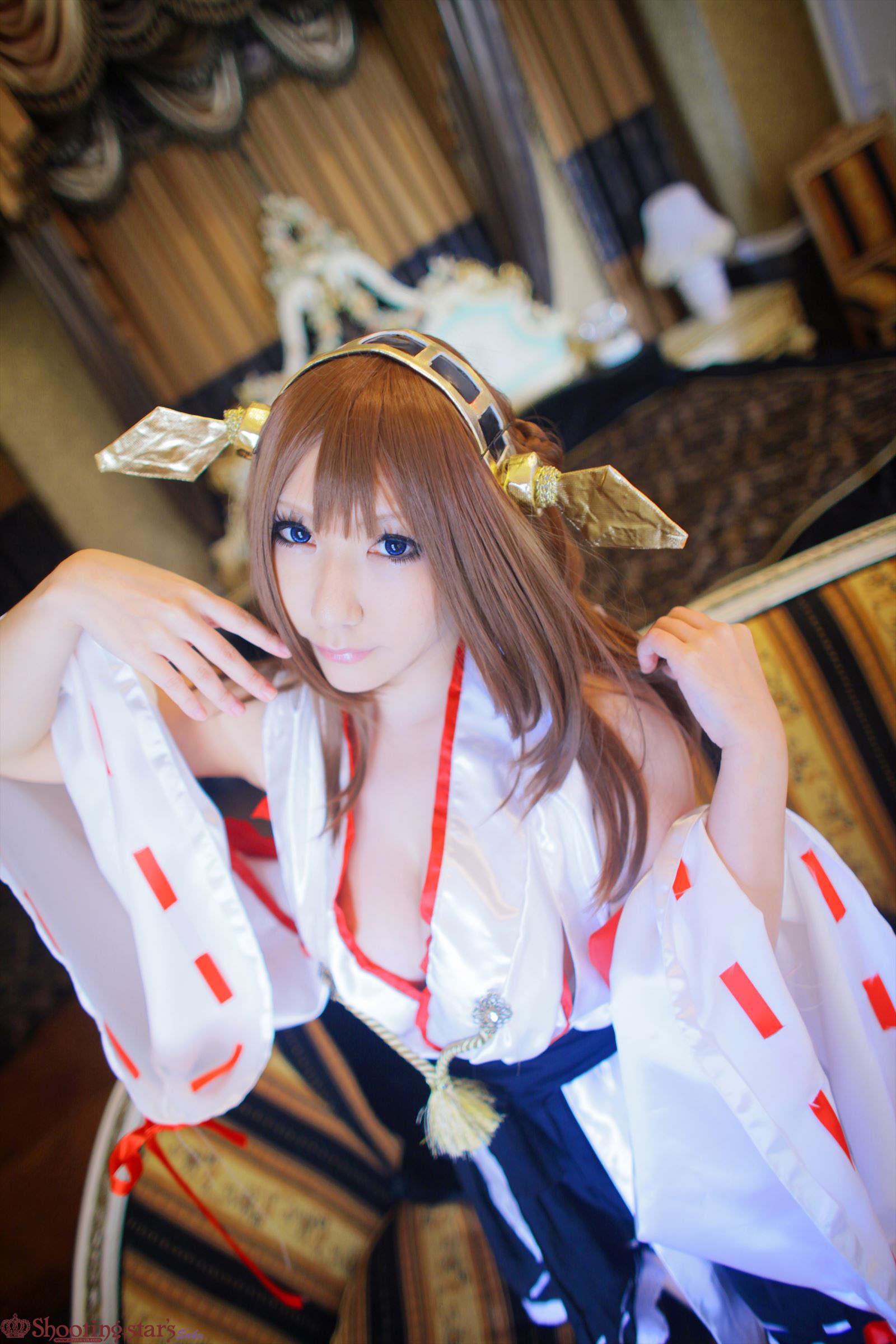 サク Saku Ayaka 《艦隊これくしょん》Kongou(金剛) 第三部-图27