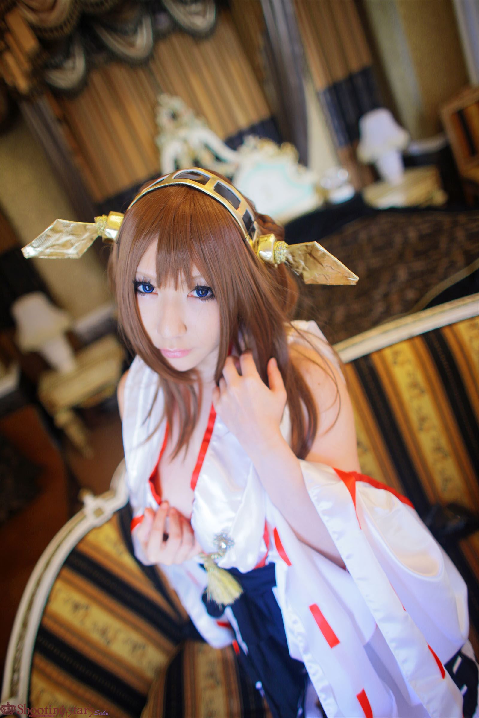 サク Saku Ayaka 《艦隊これくしょん》Kongou(金剛) 第三部-图28