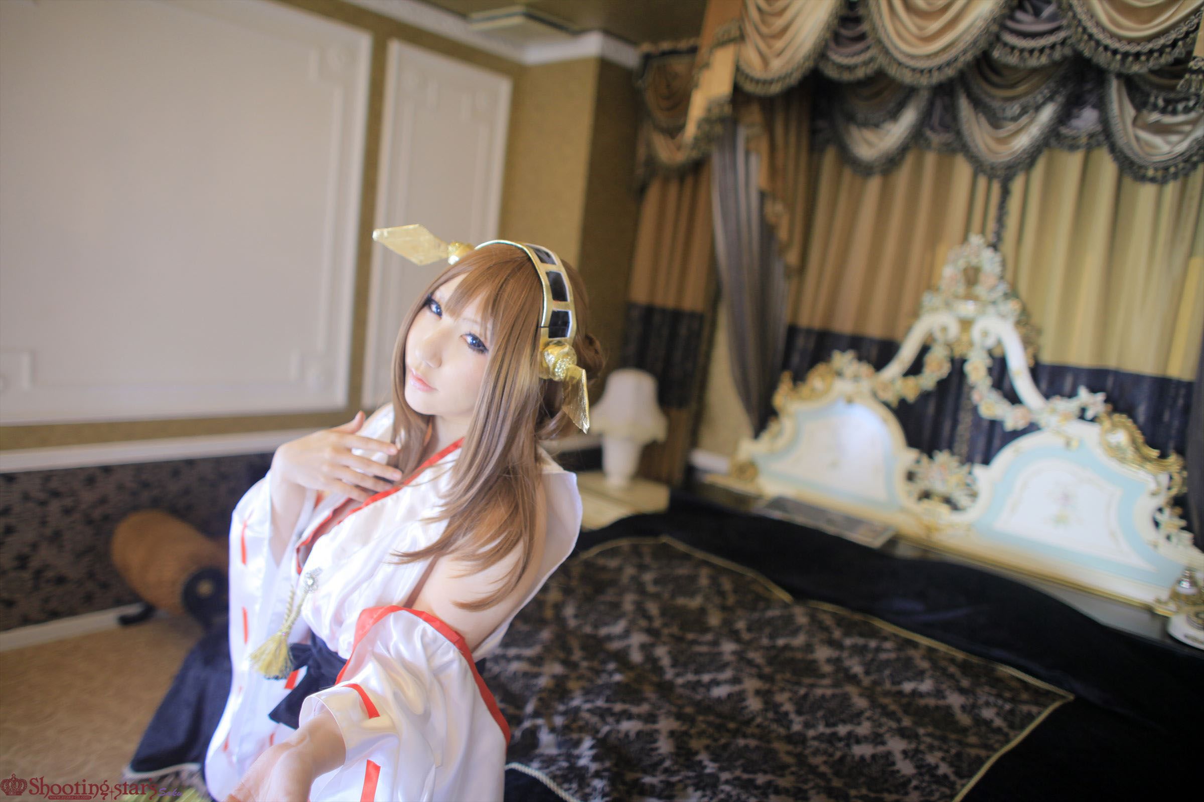 サク Saku Ayaka 《艦隊これくしょん》Kongou(金剛) 第三部-图2