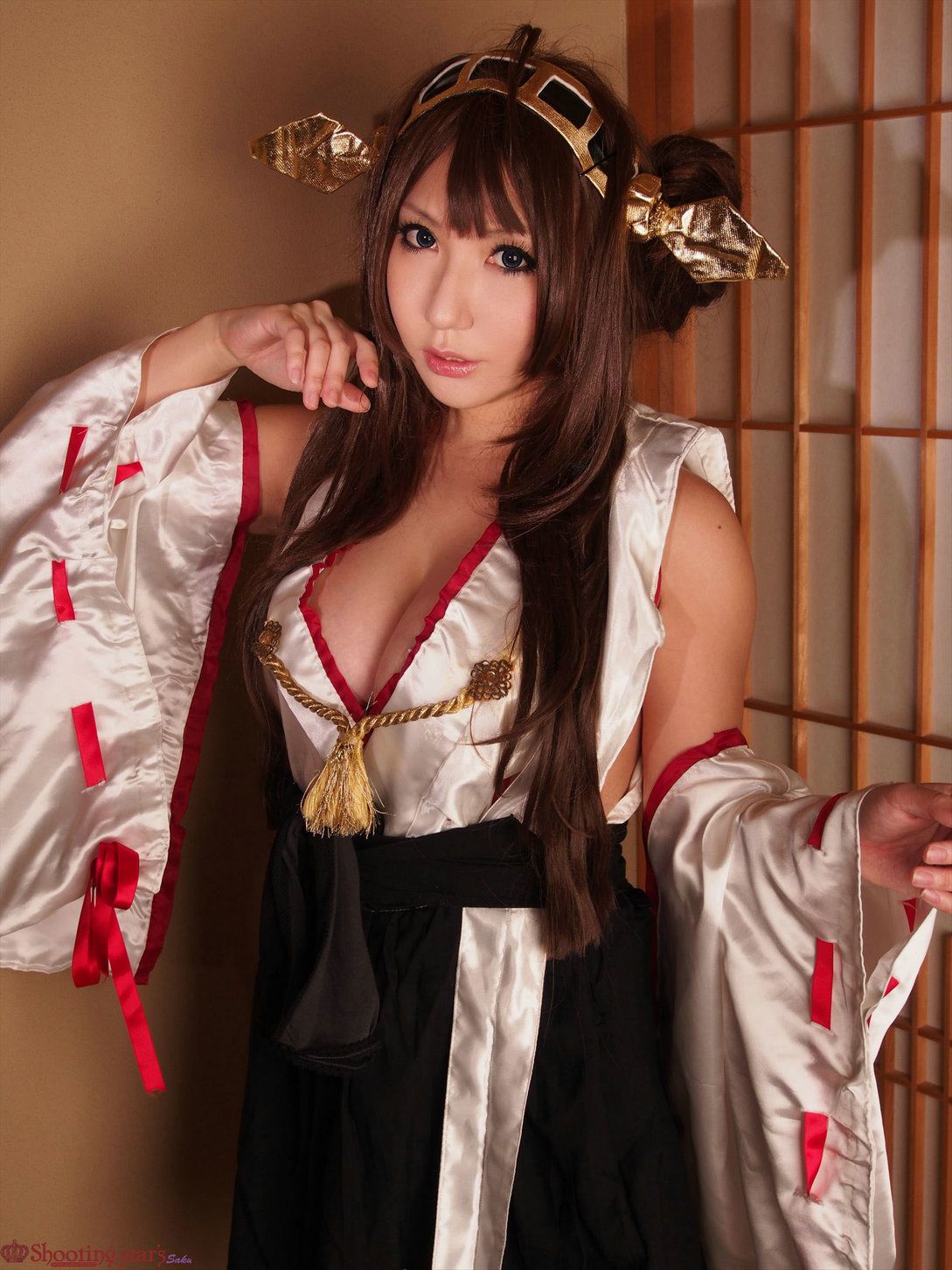 サク Saku Ayaka 《艦隊これくしょん》Kongou(金剛) 第三部-图38