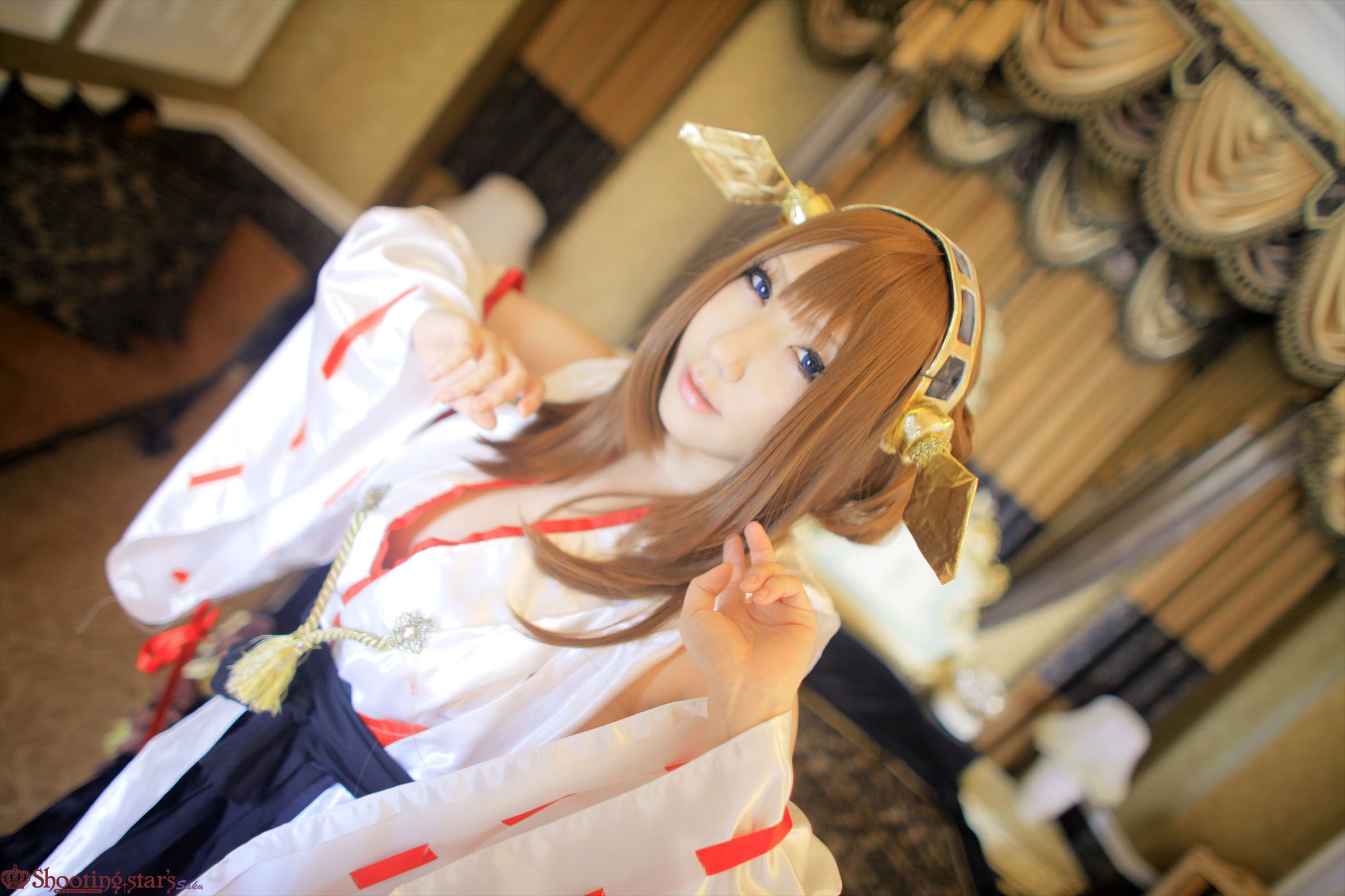 サク Saku Ayaka 《艦隊これくしょん》Kongou(金剛) 第三部-图4