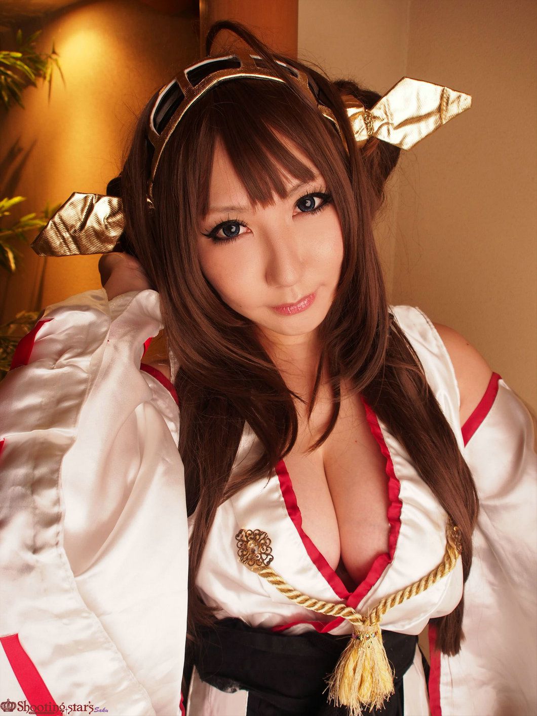 サク Saku Ayaka 《艦隊これくしょん》Kongou(金剛) 第三部-图50