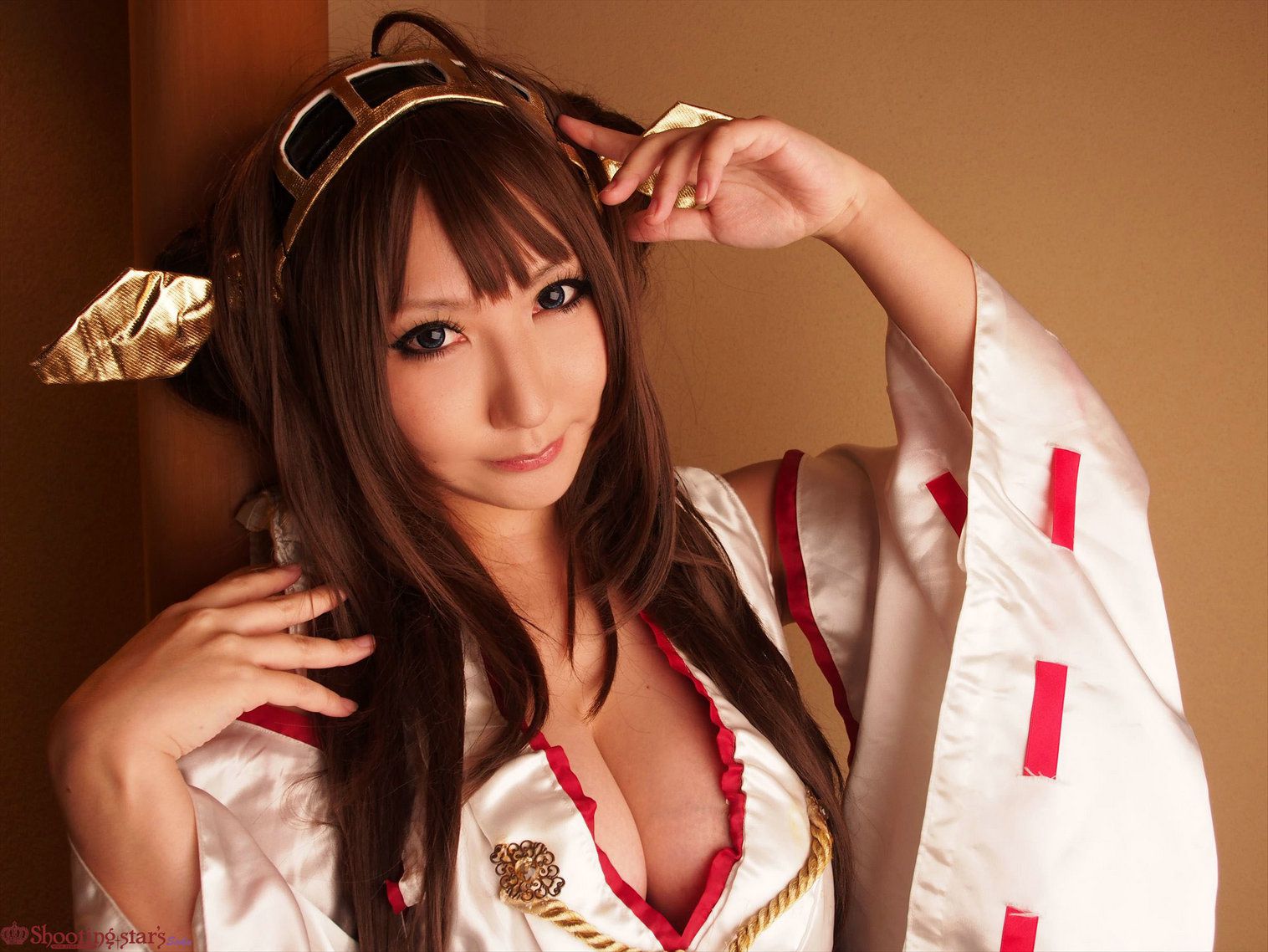 サク Saku Ayaka 《艦隊これくしょん》Kongou(金剛) 第三部-图51