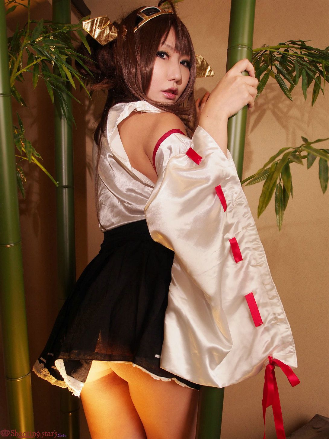 サク Saku Ayaka 《艦隊これくしょん》Kongou(金剛) 第三部-图53