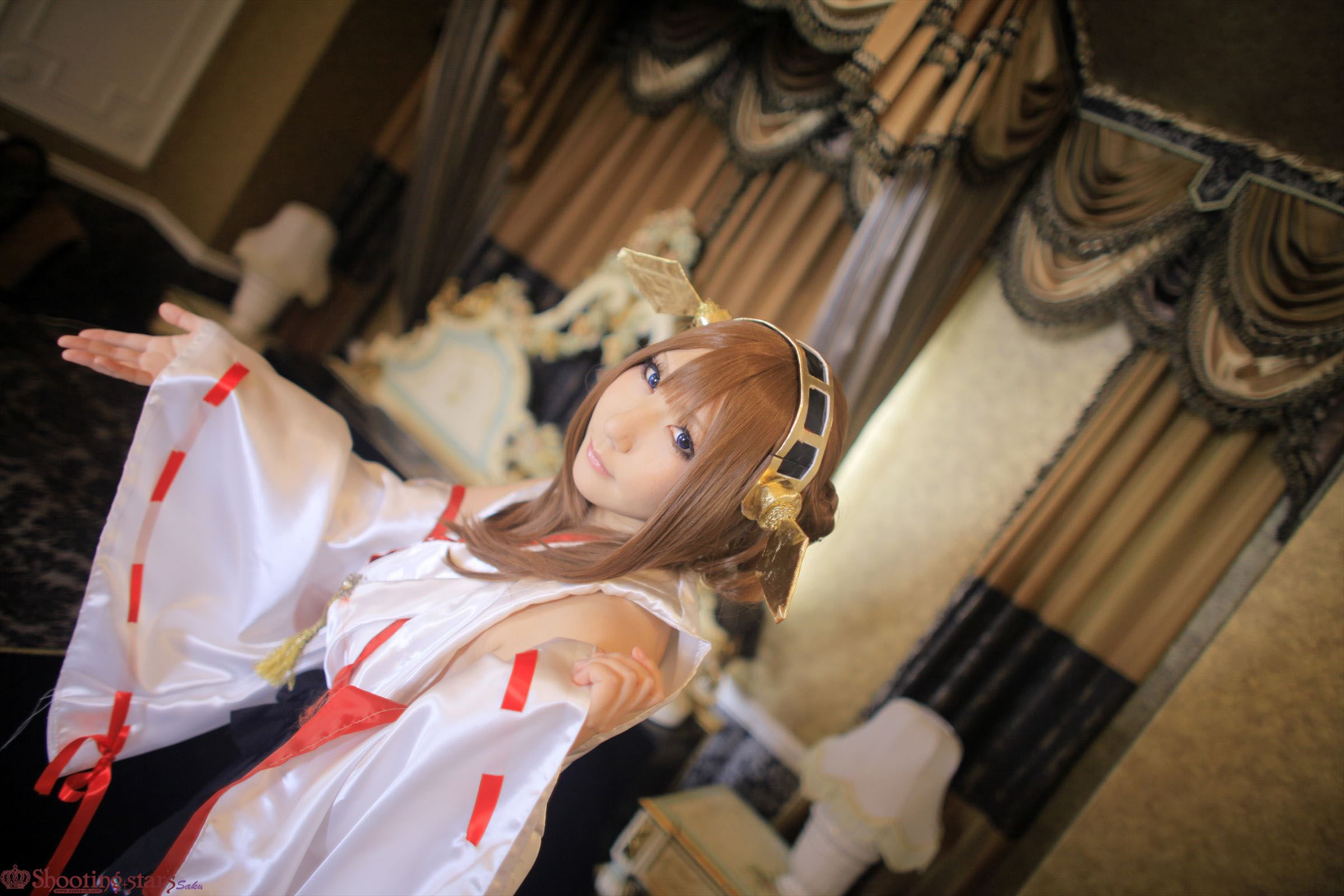 サク Saku Ayaka 《艦隊これくしょん》Kongou(金剛) 第三部-图6