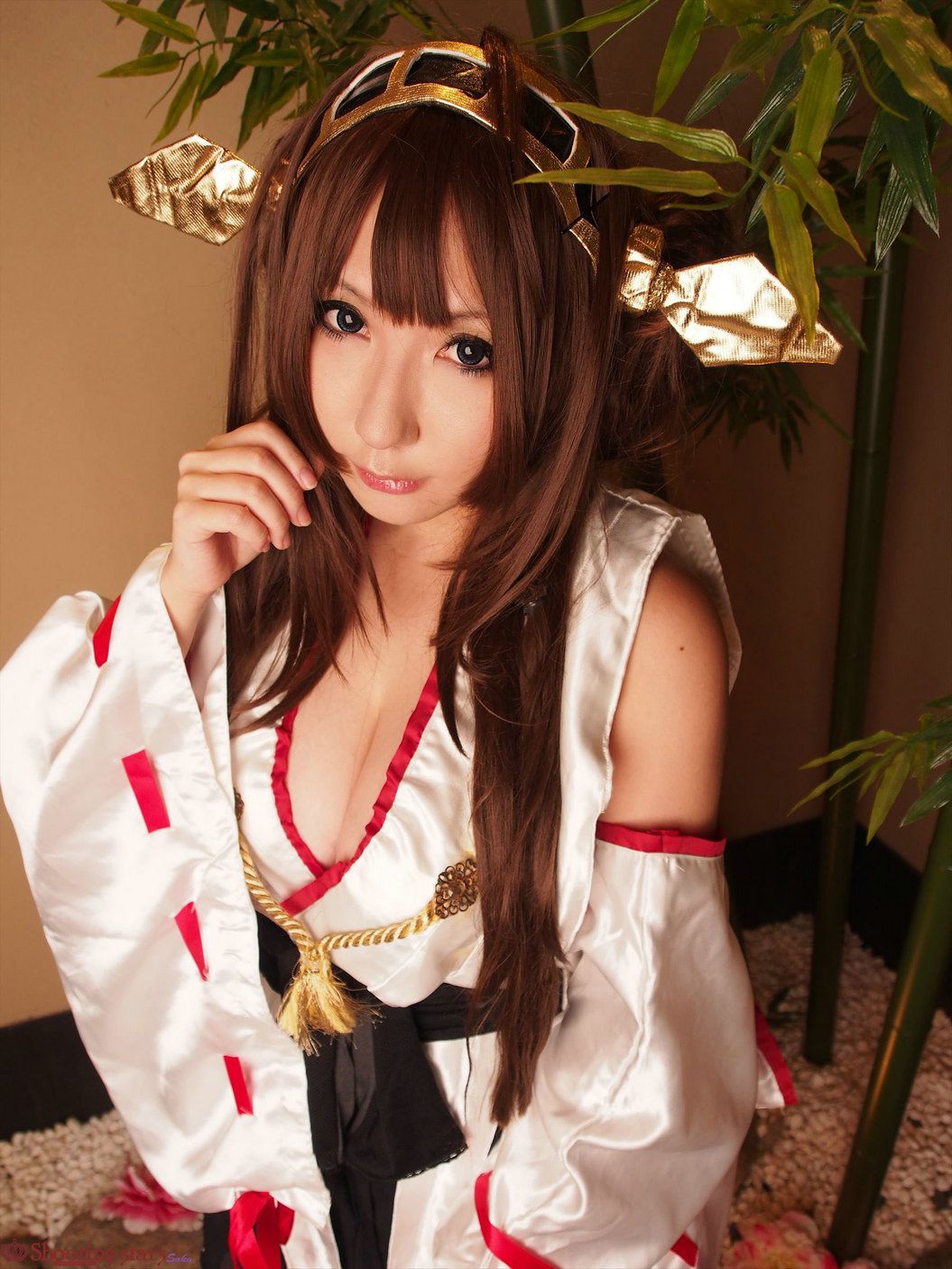 サク Saku Ayaka 《艦隊これくしょん》Kongou(金剛) 第三部-图77