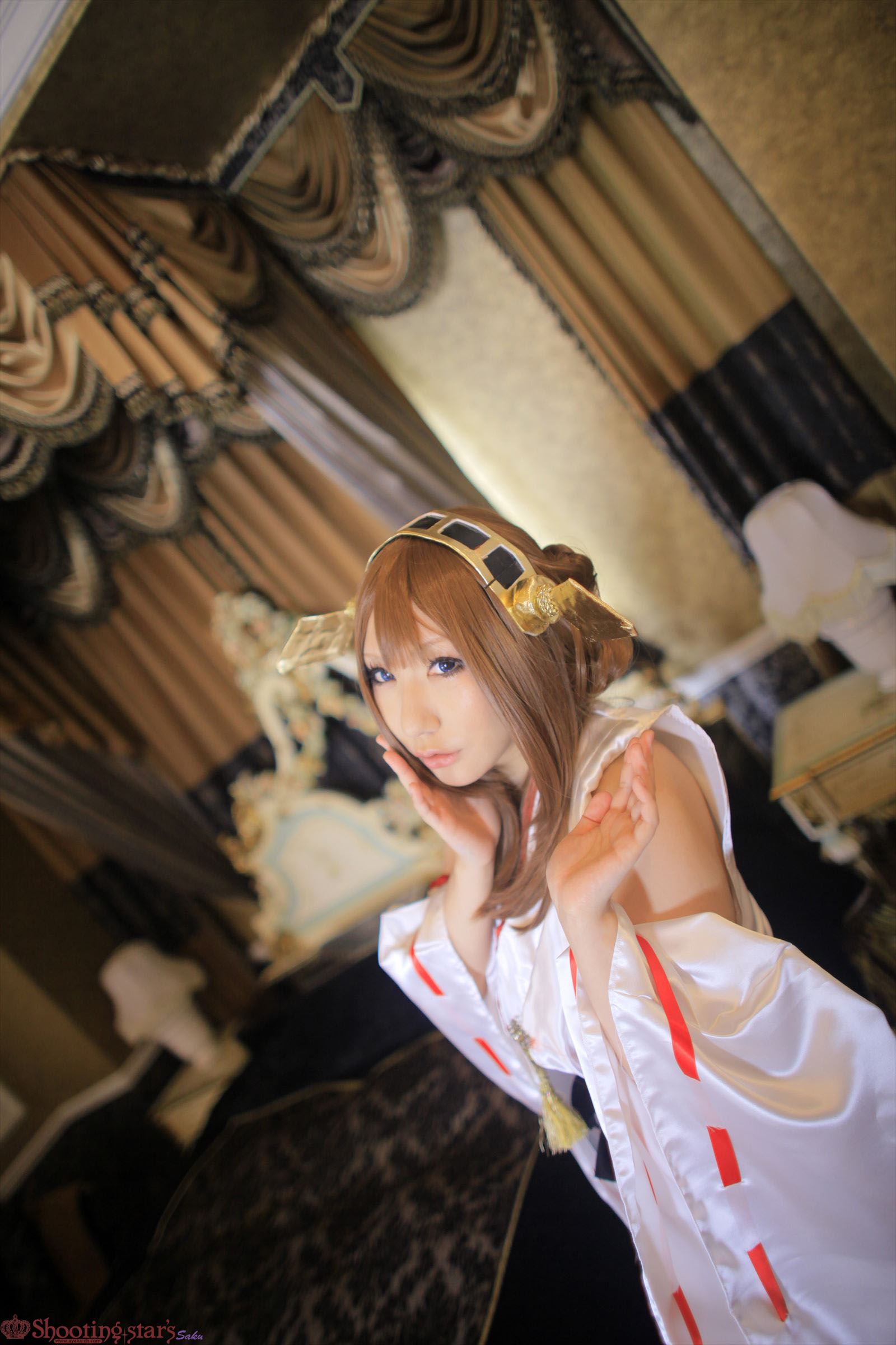 サク Saku Ayaka 《艦隊これくしょん》Kongou(金剛) 第三部-图7
