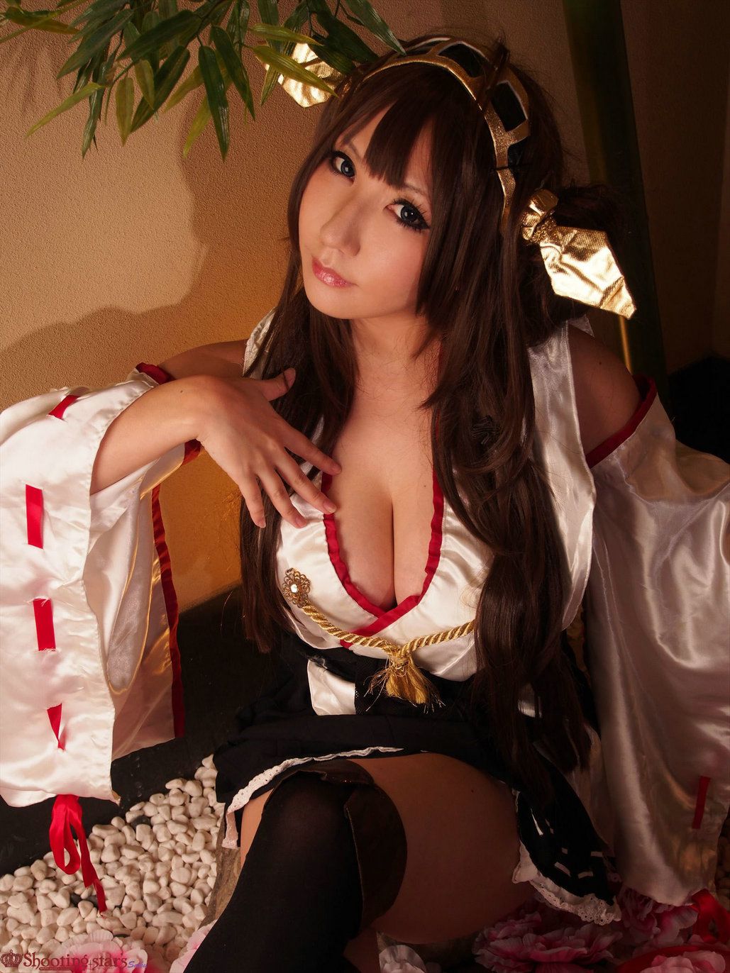 サク Saku Ayaka 《艦隊これくしょん》Kongou(金剛) 第三部-图82