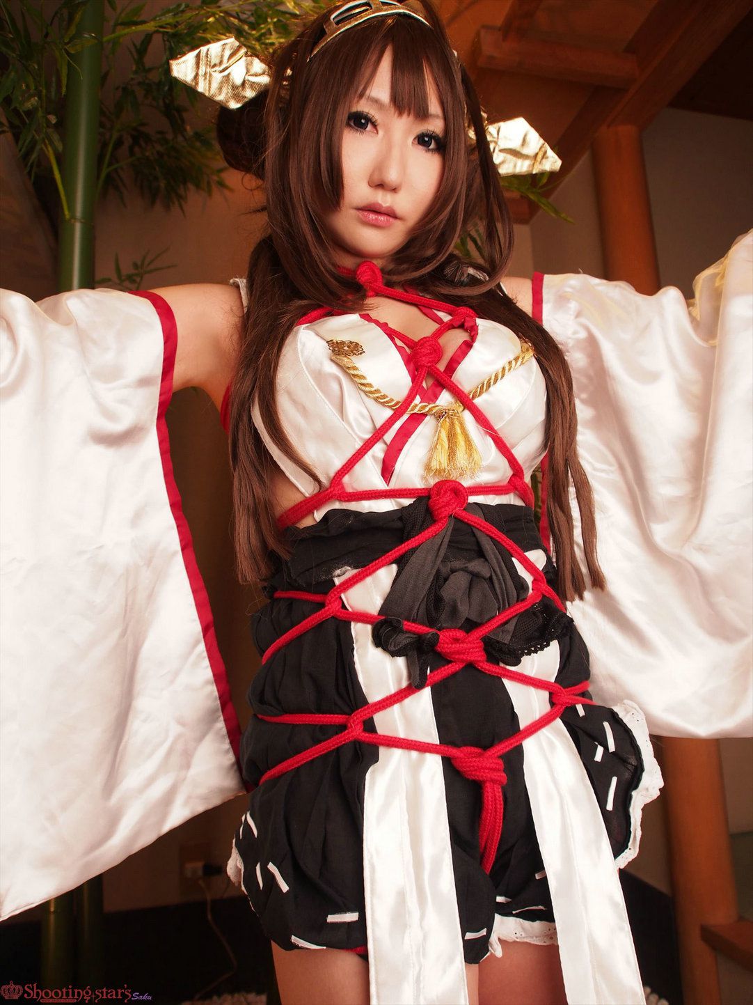 サク Saku Ayaka 《艦隊これくしょん》Kongou(金剛) 第三部-图84
