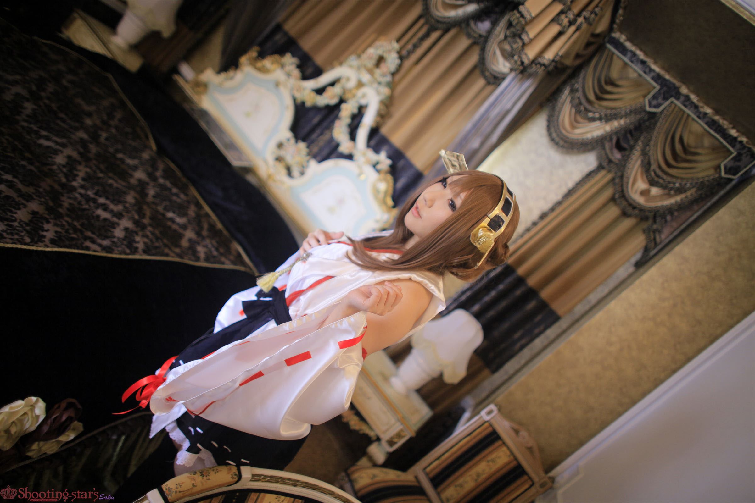 サク Saku Ayaka 《艦隊これくしょん》Kongou(金剛) 第三部-图8