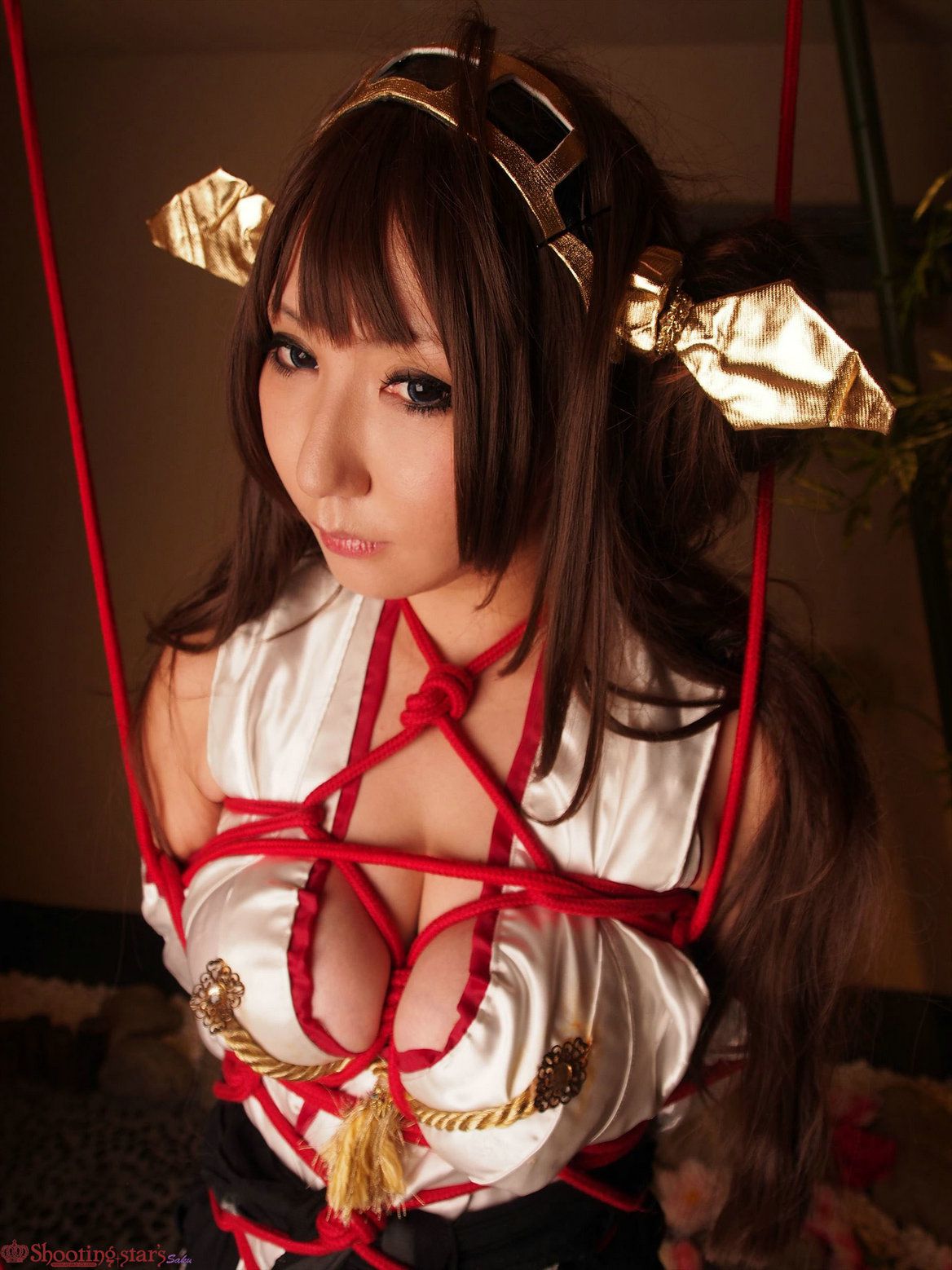 サク Saku Ayaka 《艦隊これくしょん》Kongou(金剛) 第三部-图89